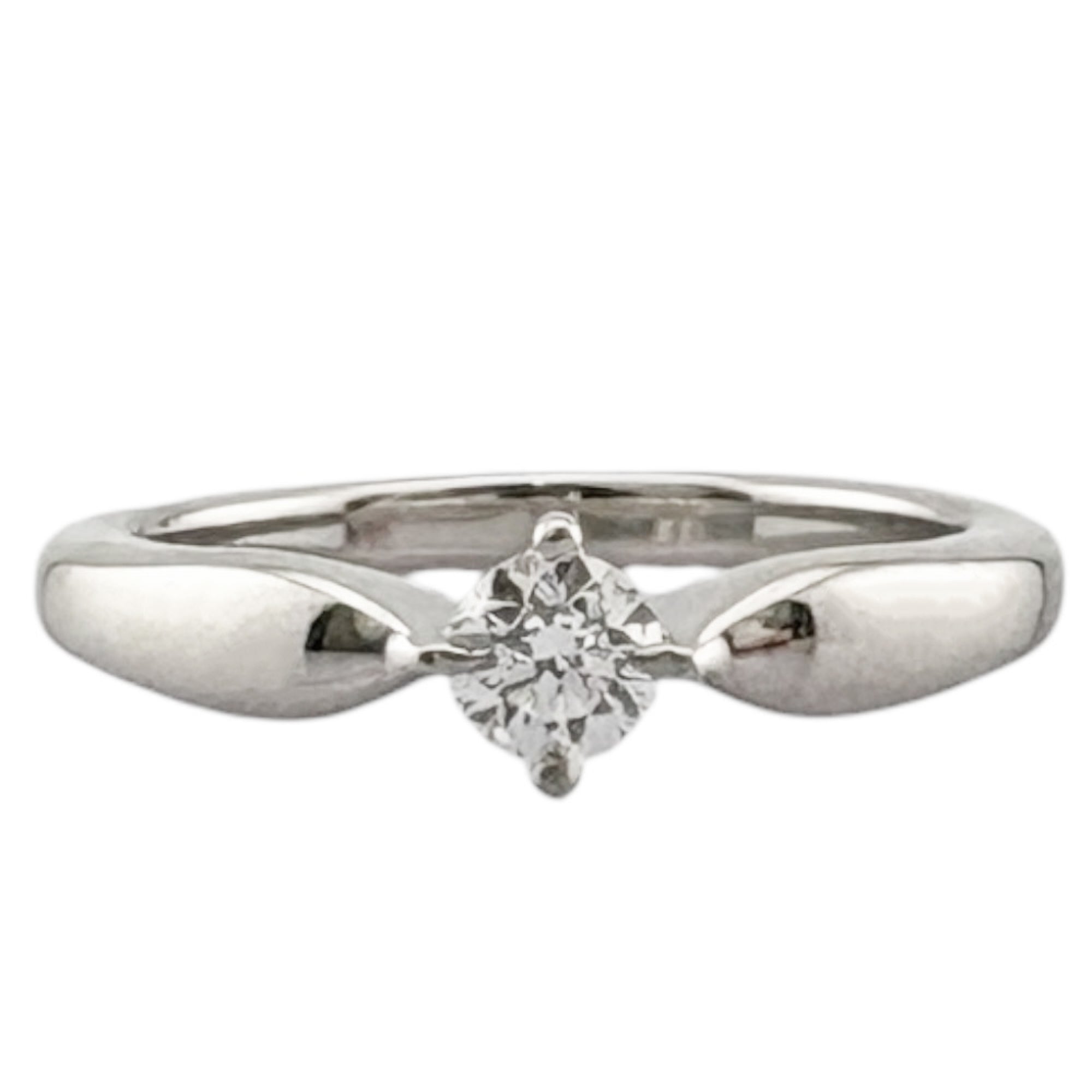 Bvlgari Silver Platinum 950 Band Ring (Pre-Owned)
