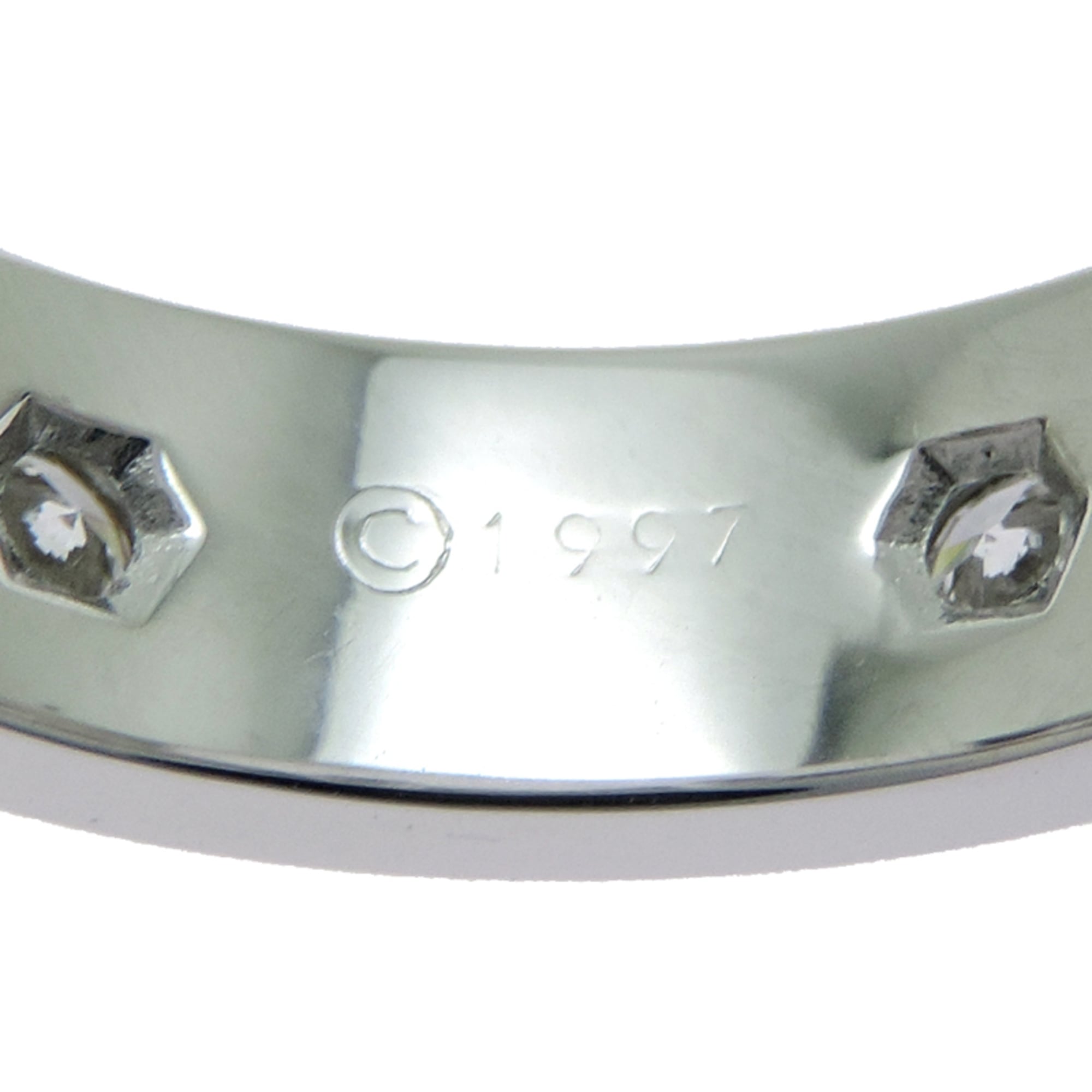 Cartier White Gold (18K) Band Ring (Pre-Owned)