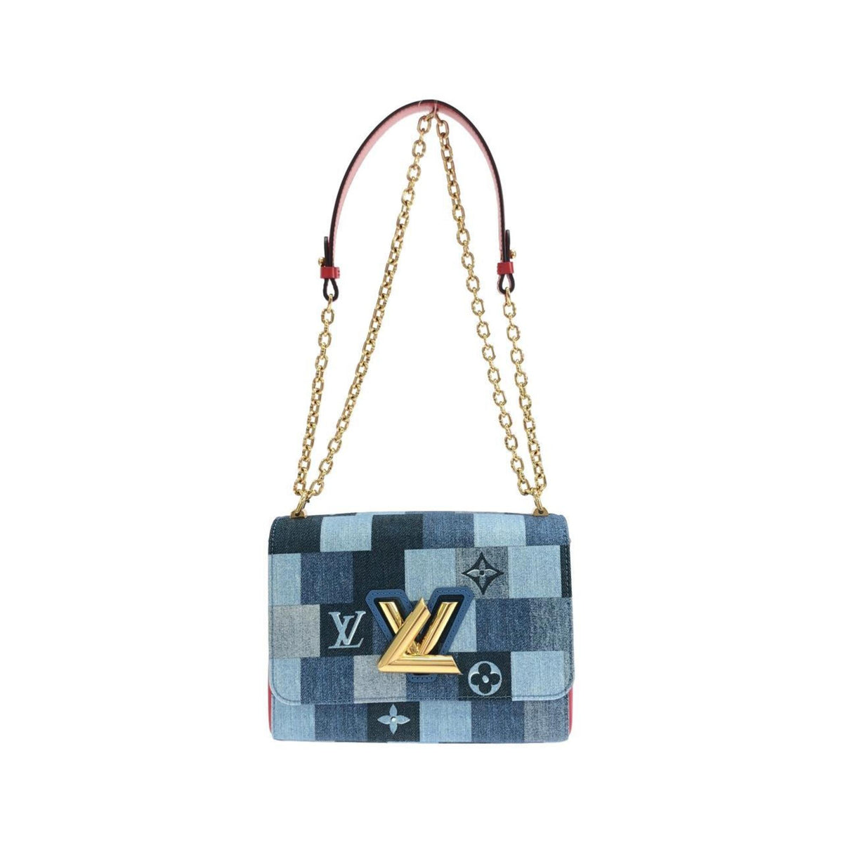 Louis Vuitton Blue Rouge Denim Shoulder Bag (Pre-Owned)