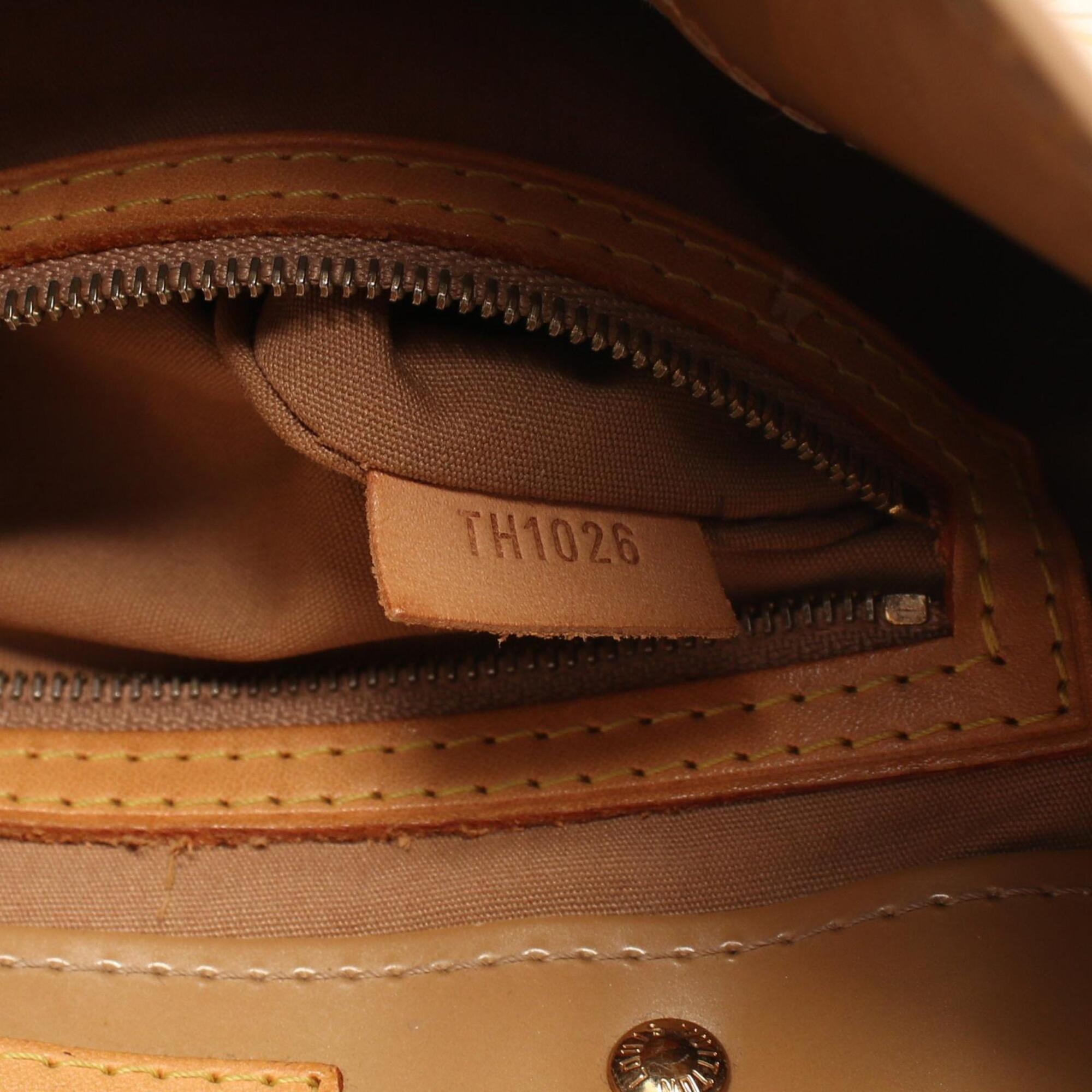 Louis Vuitton Beige Leather Handbag (Pre-Owned)
