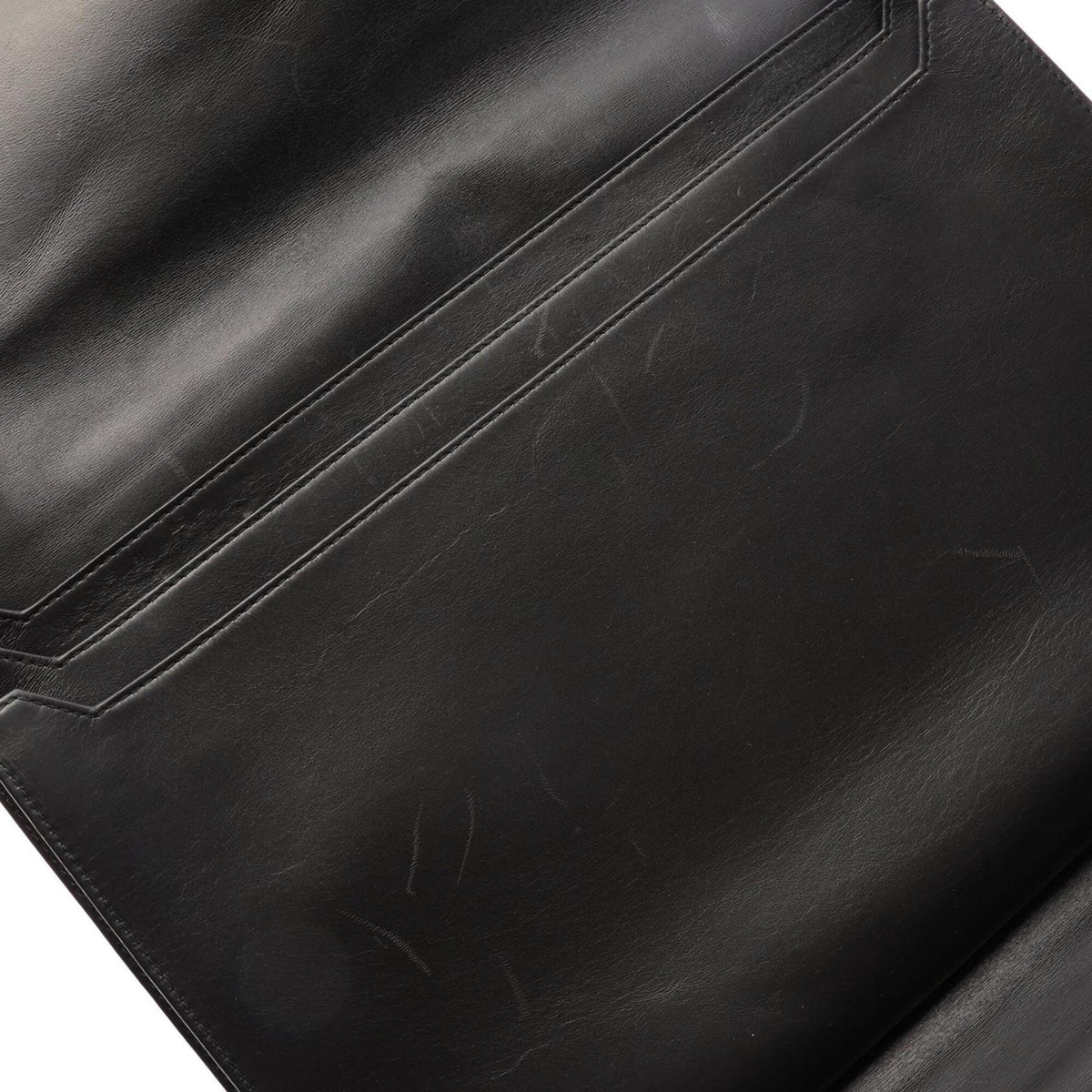 Louis Vuitton Black Epi Leather Clutch Bag Handbag (Pre-Owned)