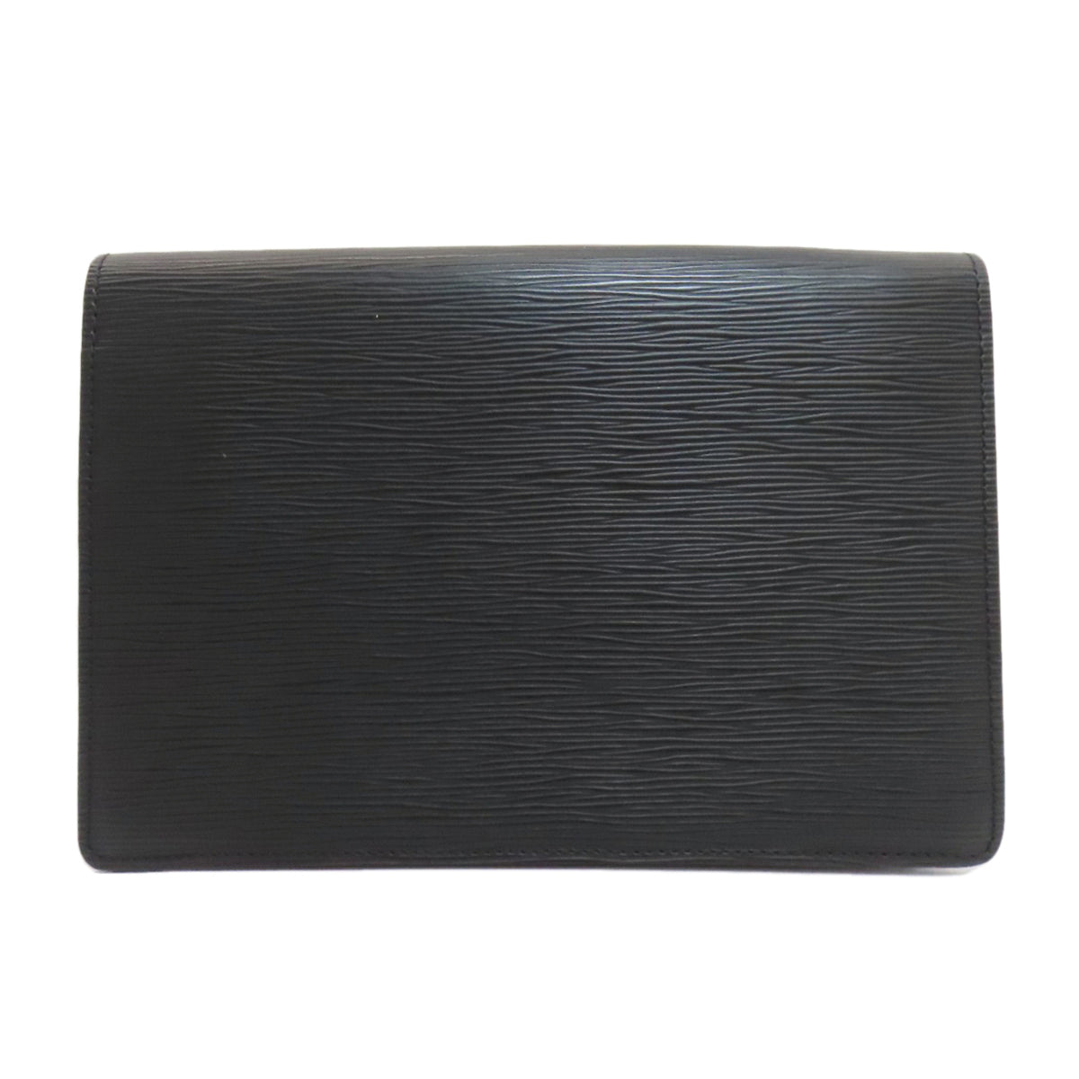 Louis Vuitton Noir Epi Leather Clutch Bag Pochette (Pre-Owned)