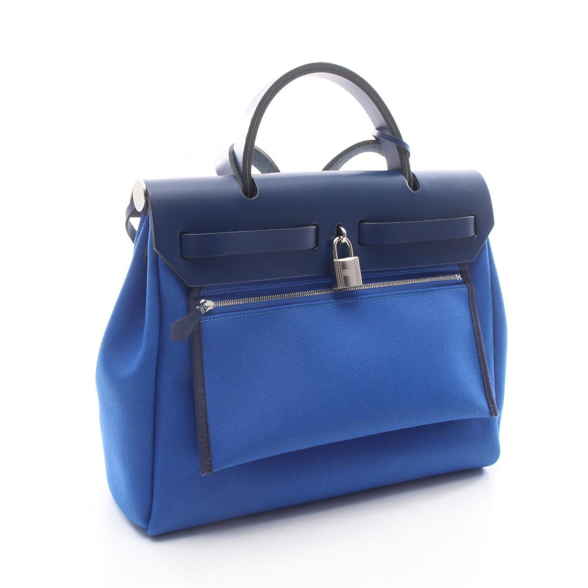 Hermes Blue Navy Handbag Pouch (Pre-Owned)
