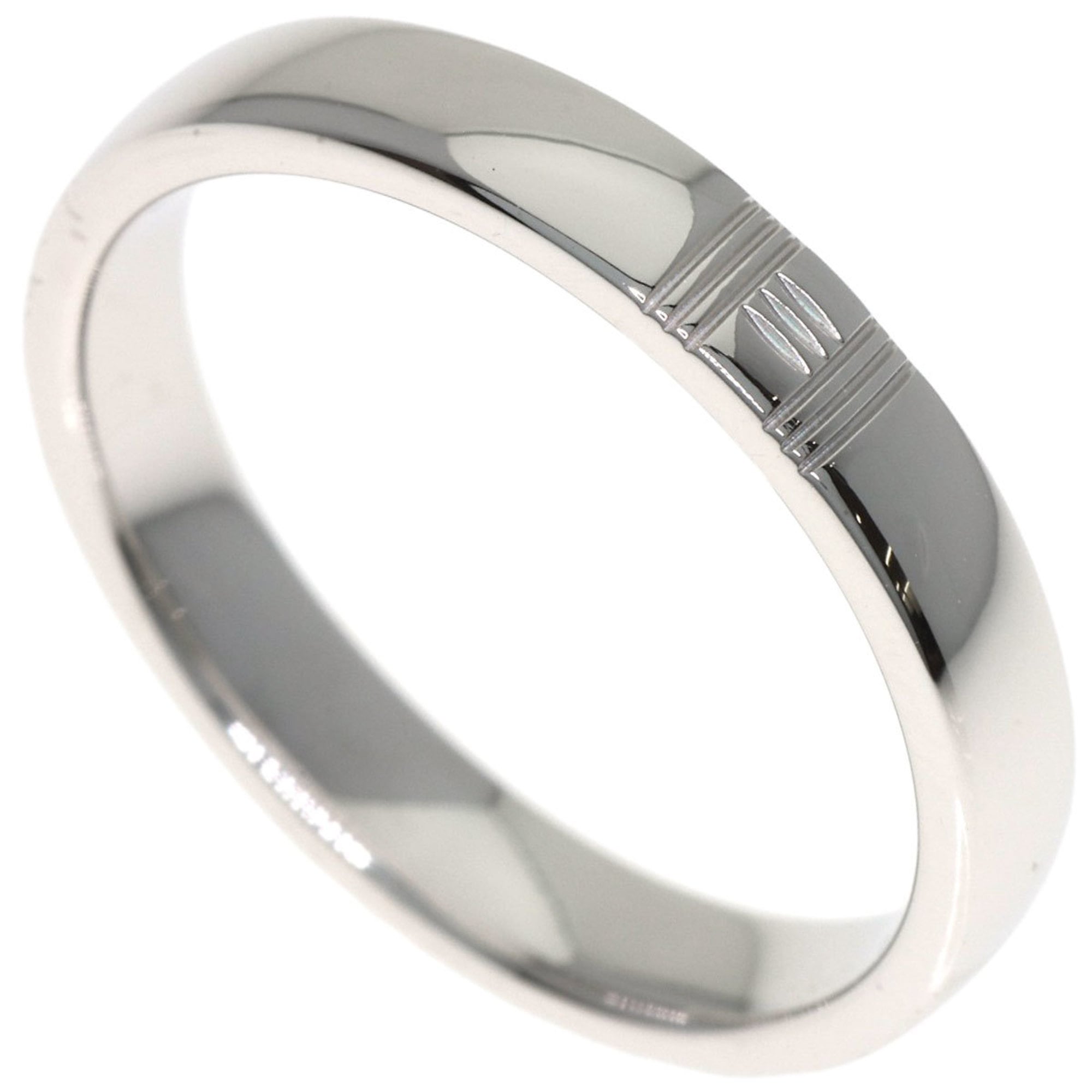 Hermes White Gold (18K) Band Ring (Pre-Owned)