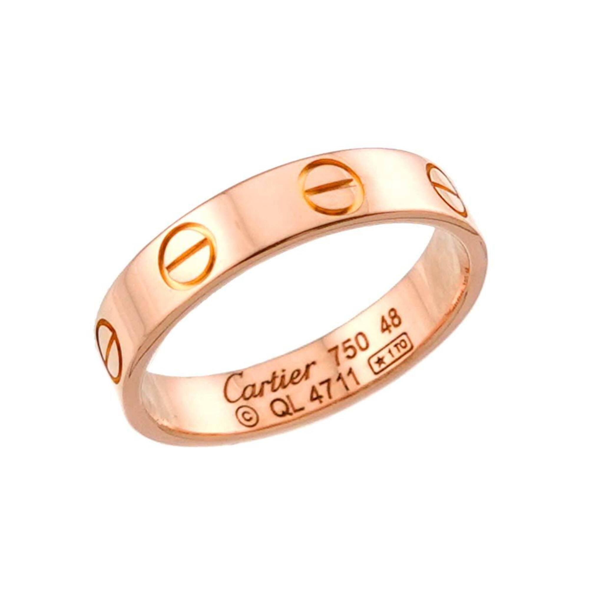 Cartier Pink Gold (18K) Band Ring (Pre-Owned)