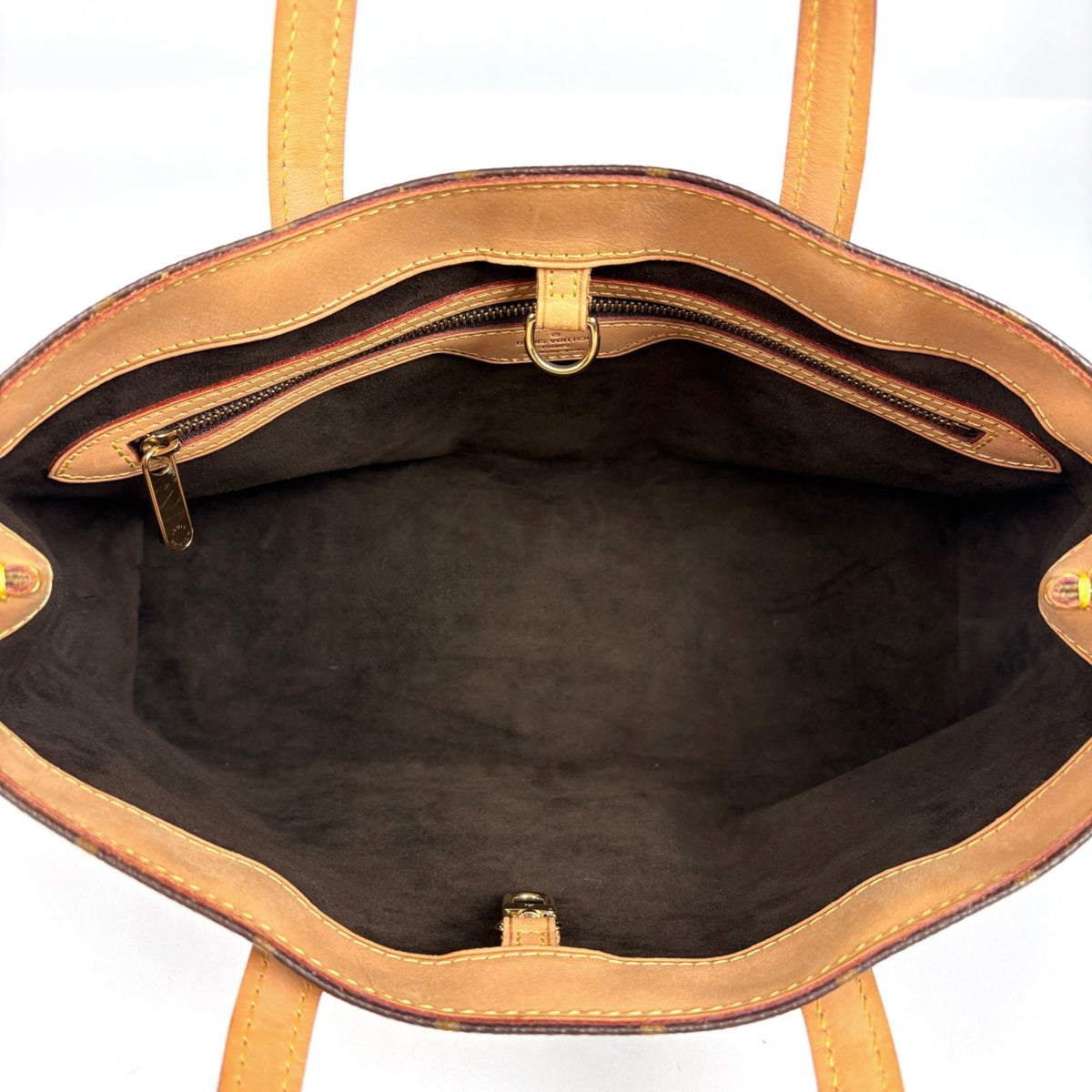 Louis Vuitton Brown Monogram Handbag Tote Bag (Pre-Owned)