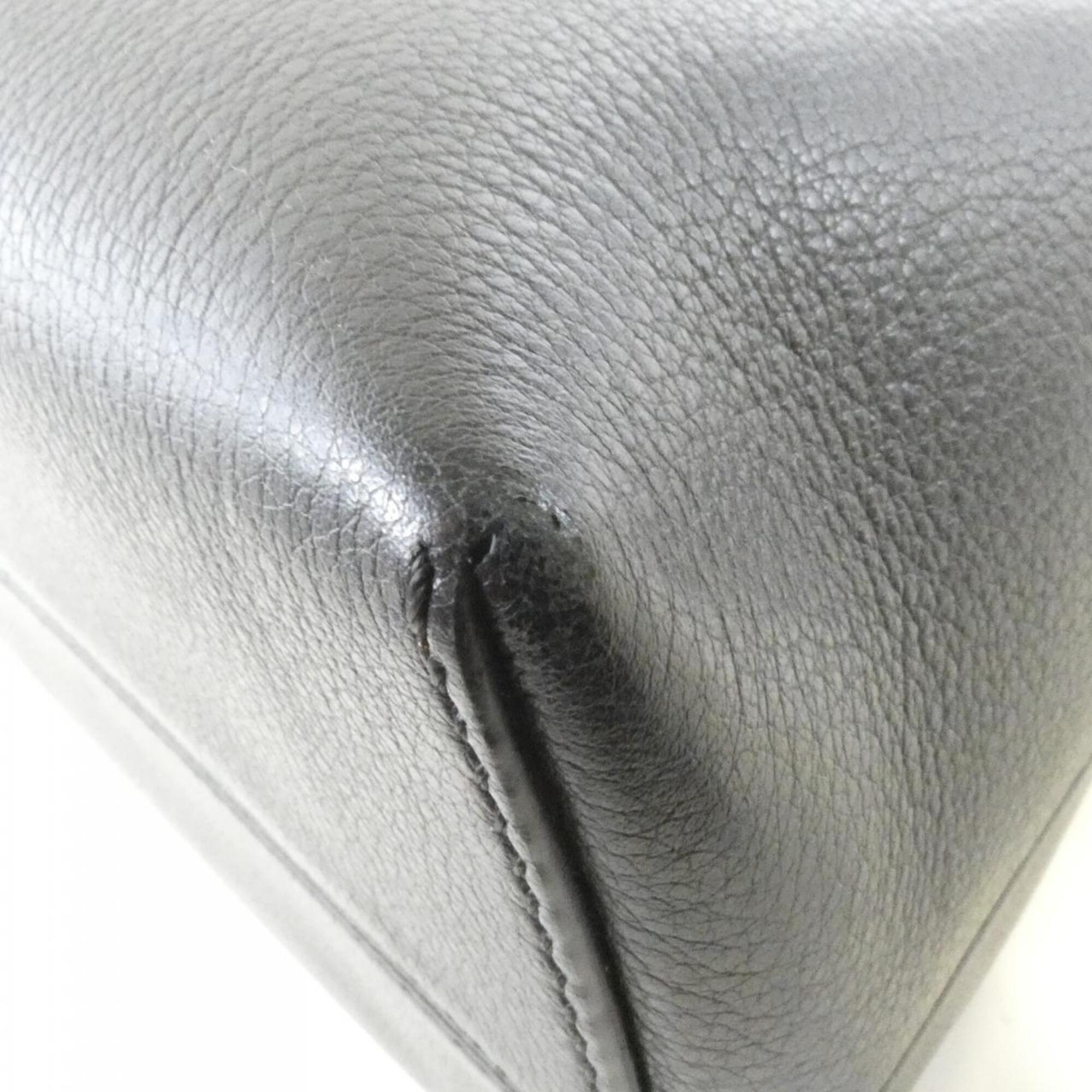Fendi Black Leather Handbag (Pre-Owned)