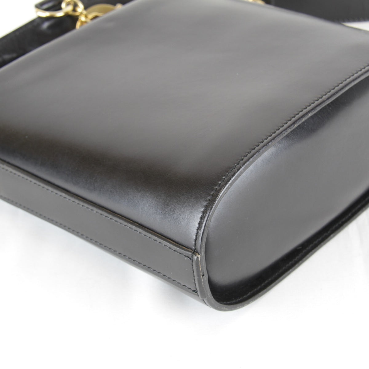 Celine Black Leather Shoulder Bag (Pre-Owned)
