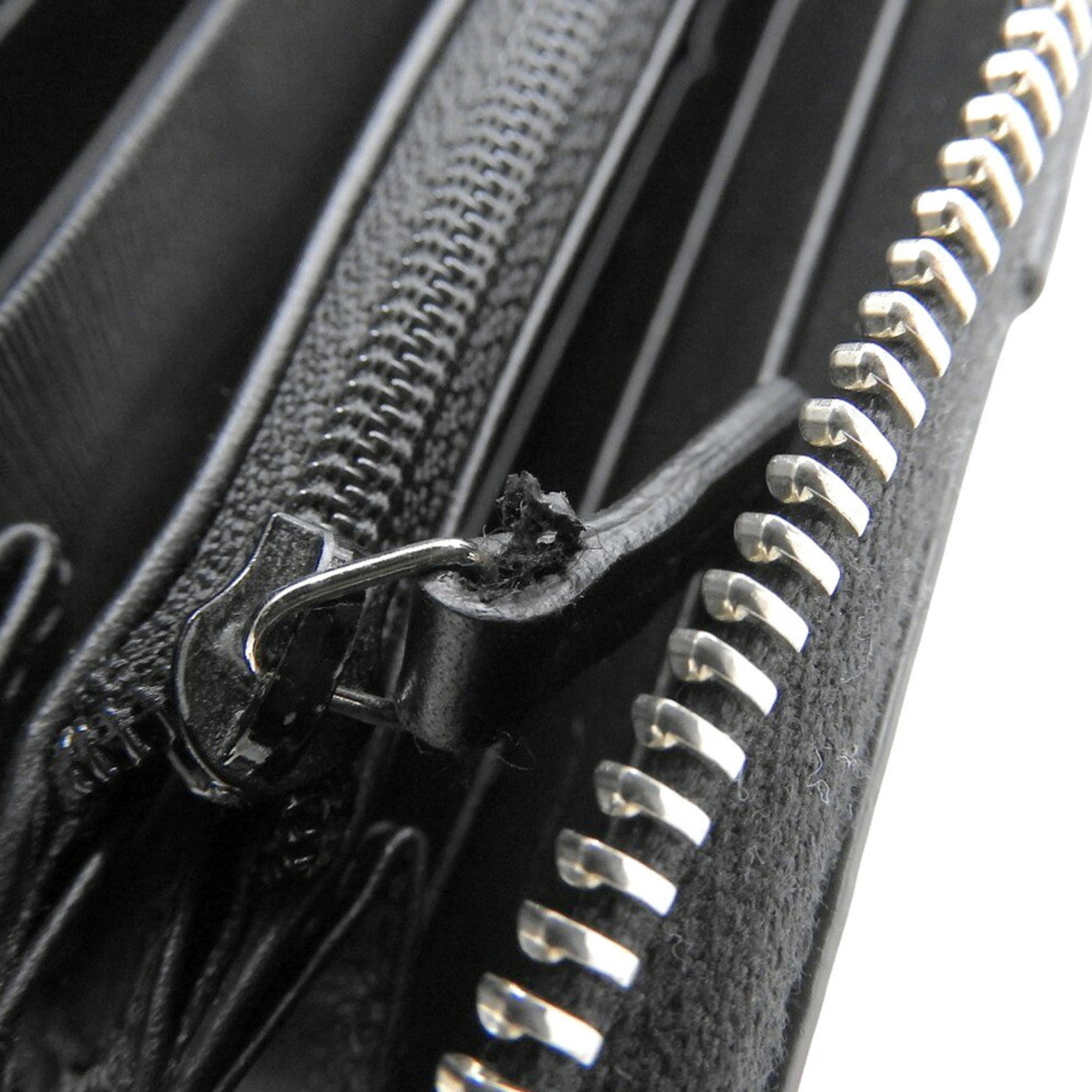 Gucci Beige Black Gg Supreme Long Wallet (Bi-Fold) (Pre-Owned)