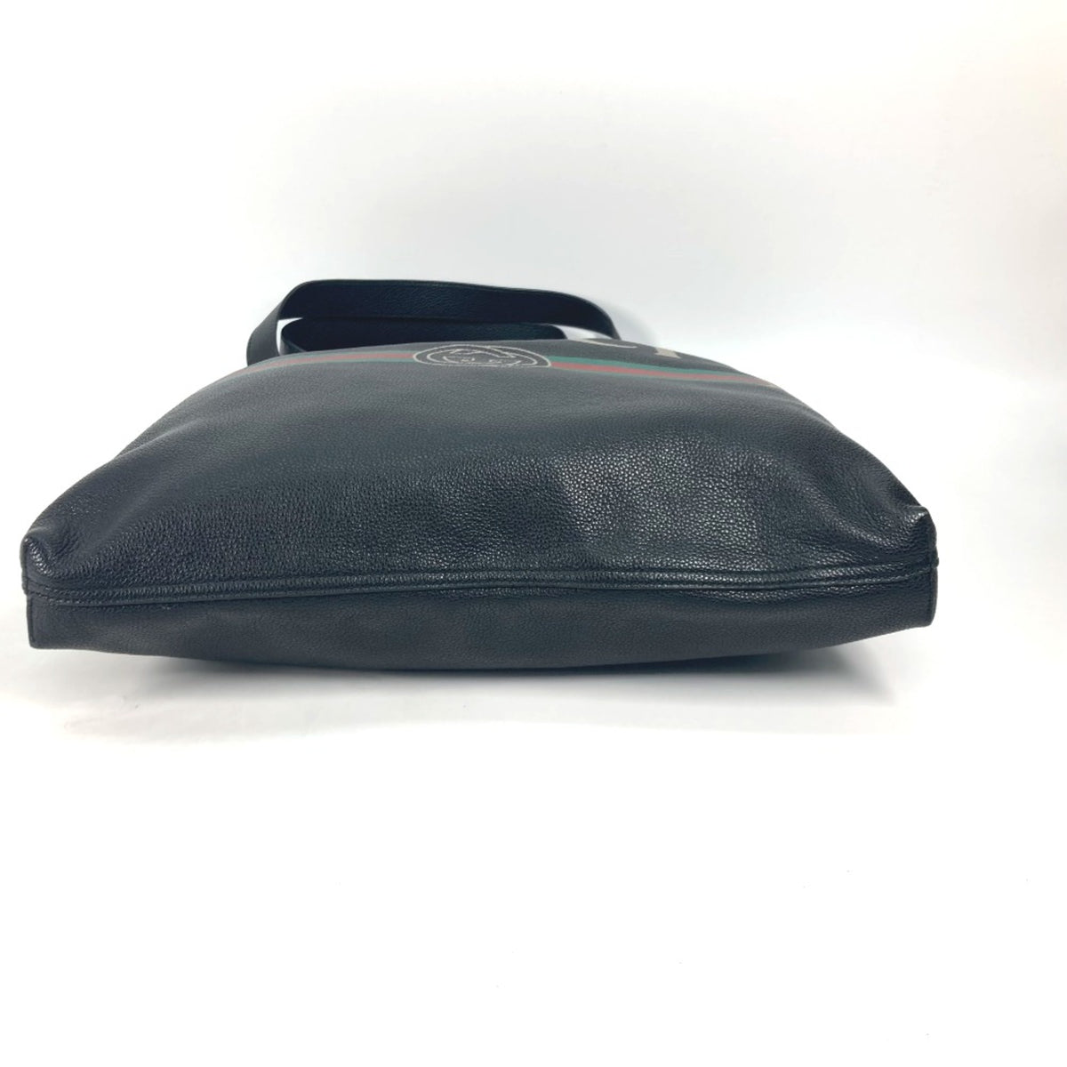 Gucci Black Leather Tote Bag (Pre-Owned)
