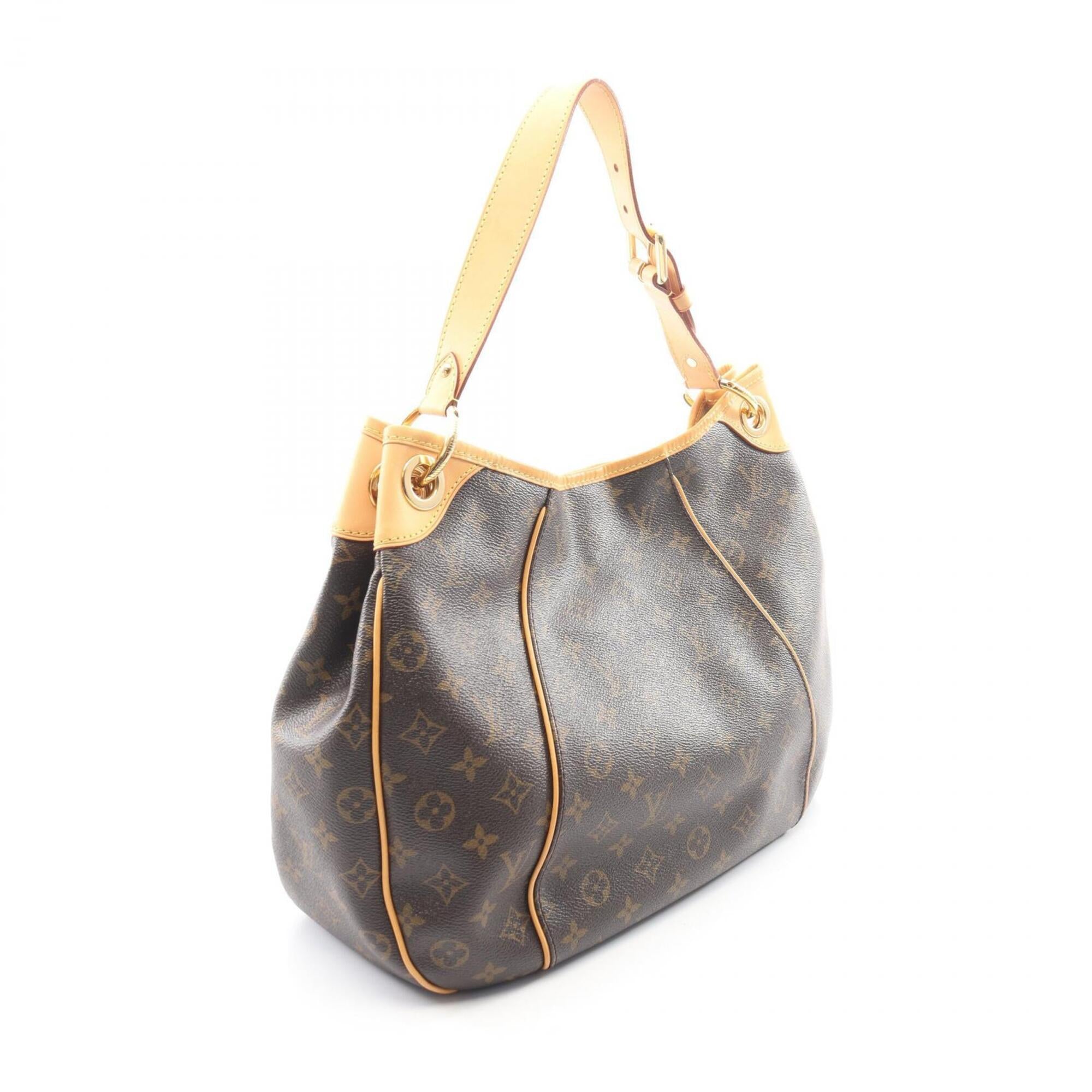 Louis Vuitton Brown Coated Canvas Pvc Monogram Leather Handbag Shoulder Bag (Pre-Owned)