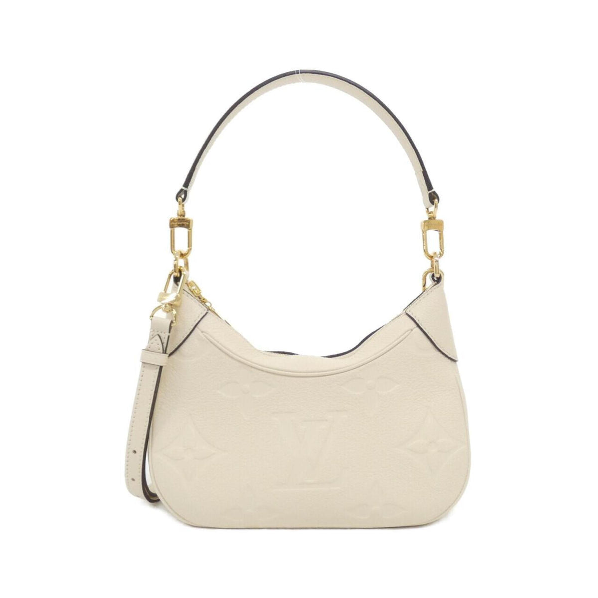 Louis Vuitton Beige Leather Handbag (Pre-Owned)