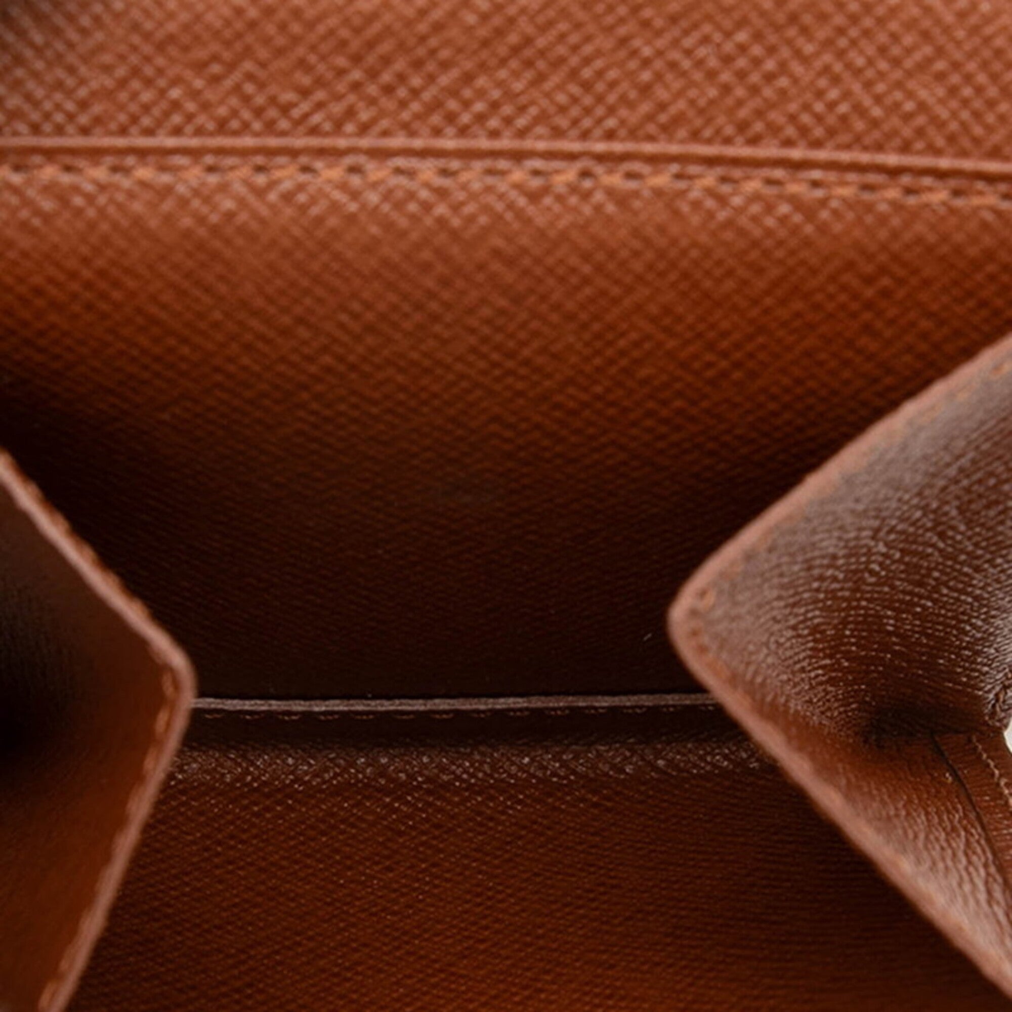 Louis Vuitton Brown Monogram Pvc Leather Wallet (Bi-Fold) (Pre-Owned)