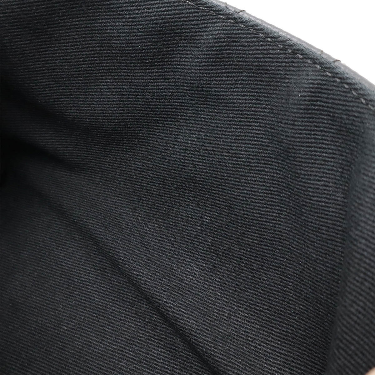 Chanel Black Grained Calfskin Clutch Bag Fanny Pack (Pre-Owned)