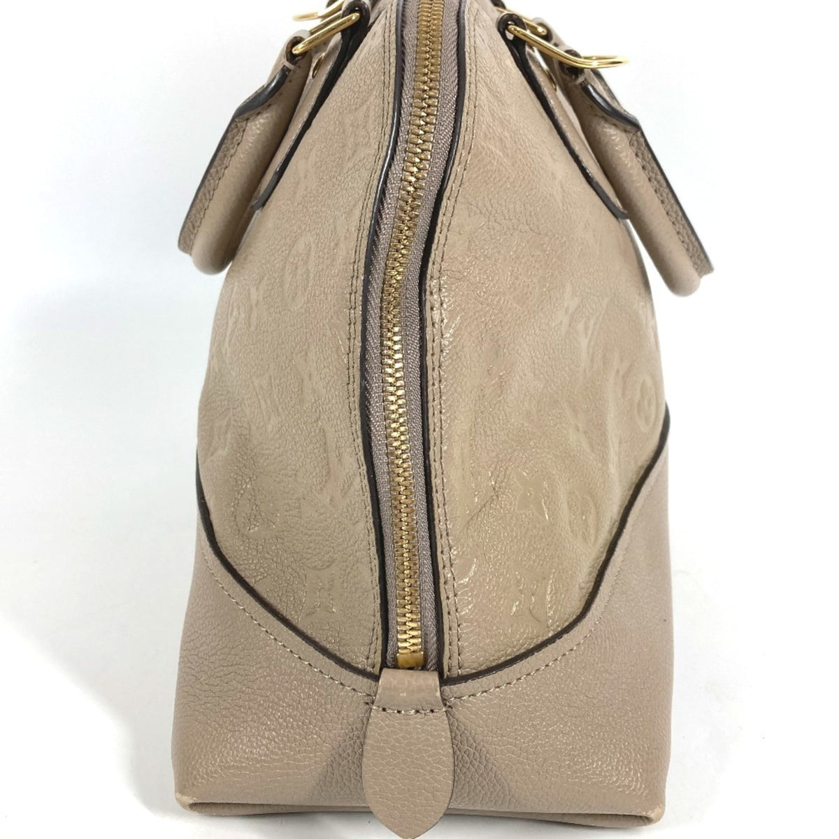 Louis Vuitton Beige Monogram Empreinte Leather Handbag Tote Bag (Pre-Owned)