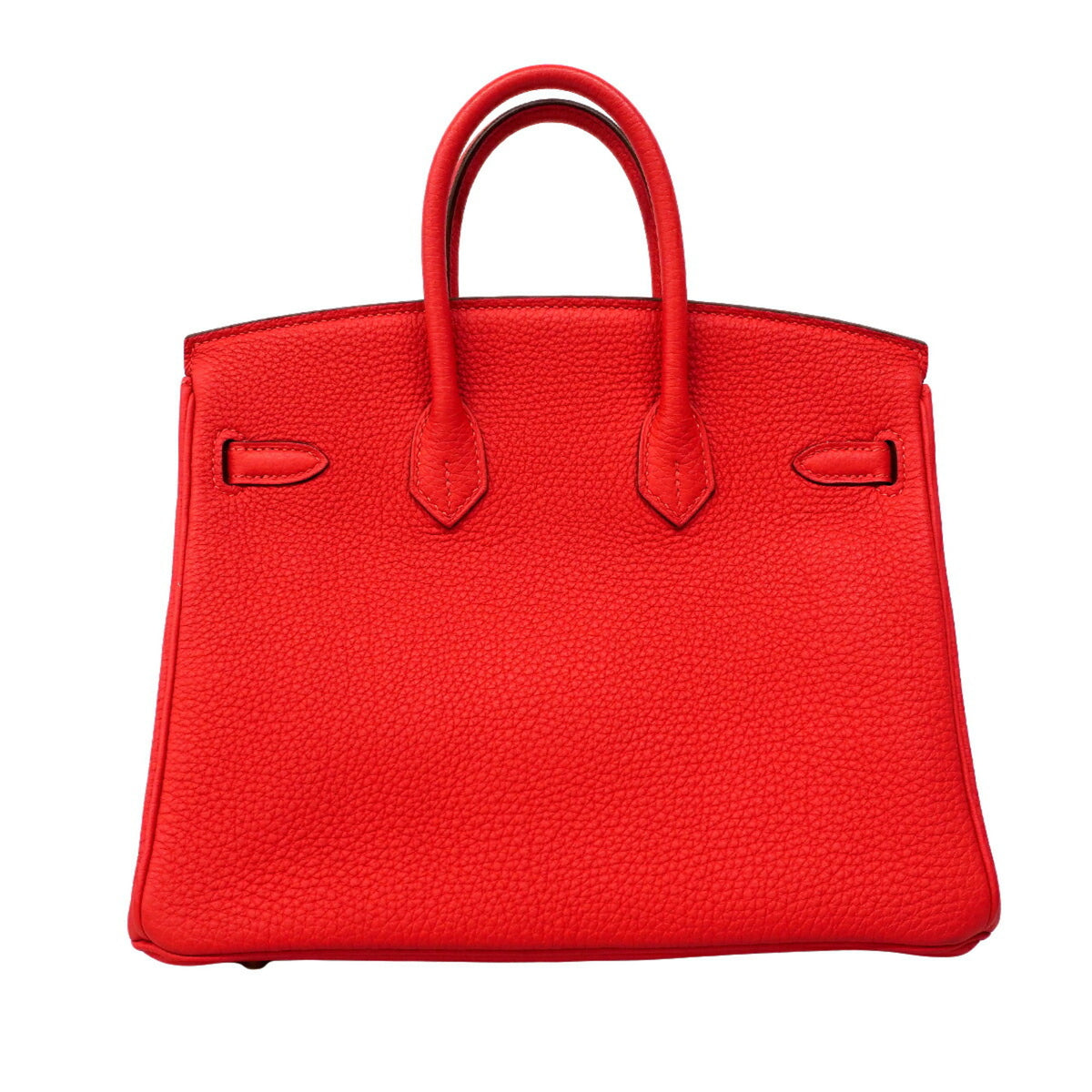 Hermes Red Color Togo Leather Handbag (Pre-Owned)
