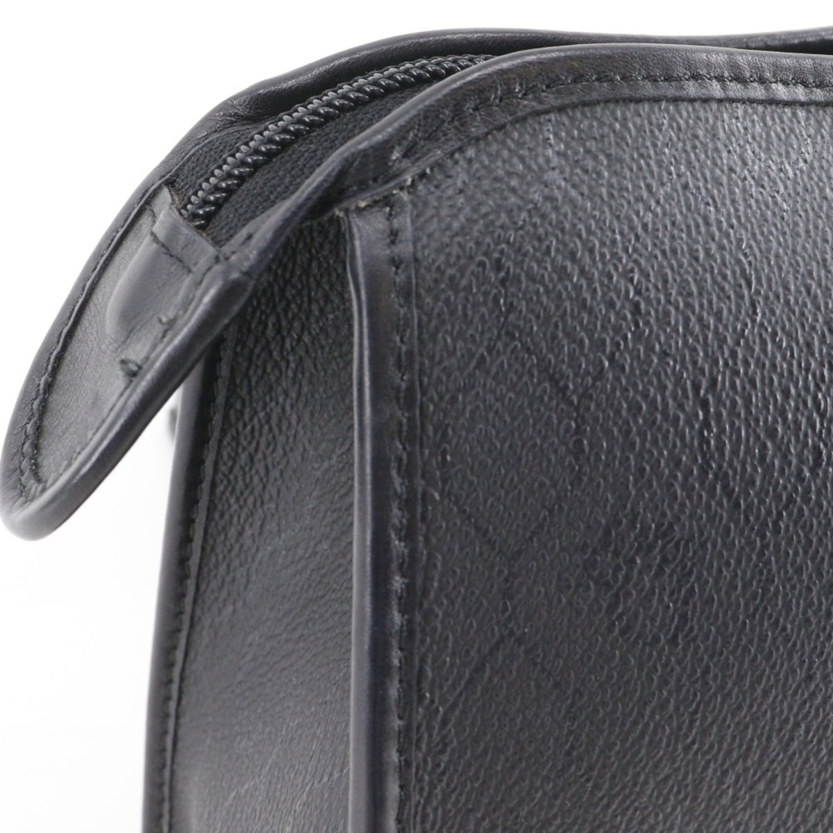 Christian Dior Black Pvc Clutch Bag (Pre-Owned)