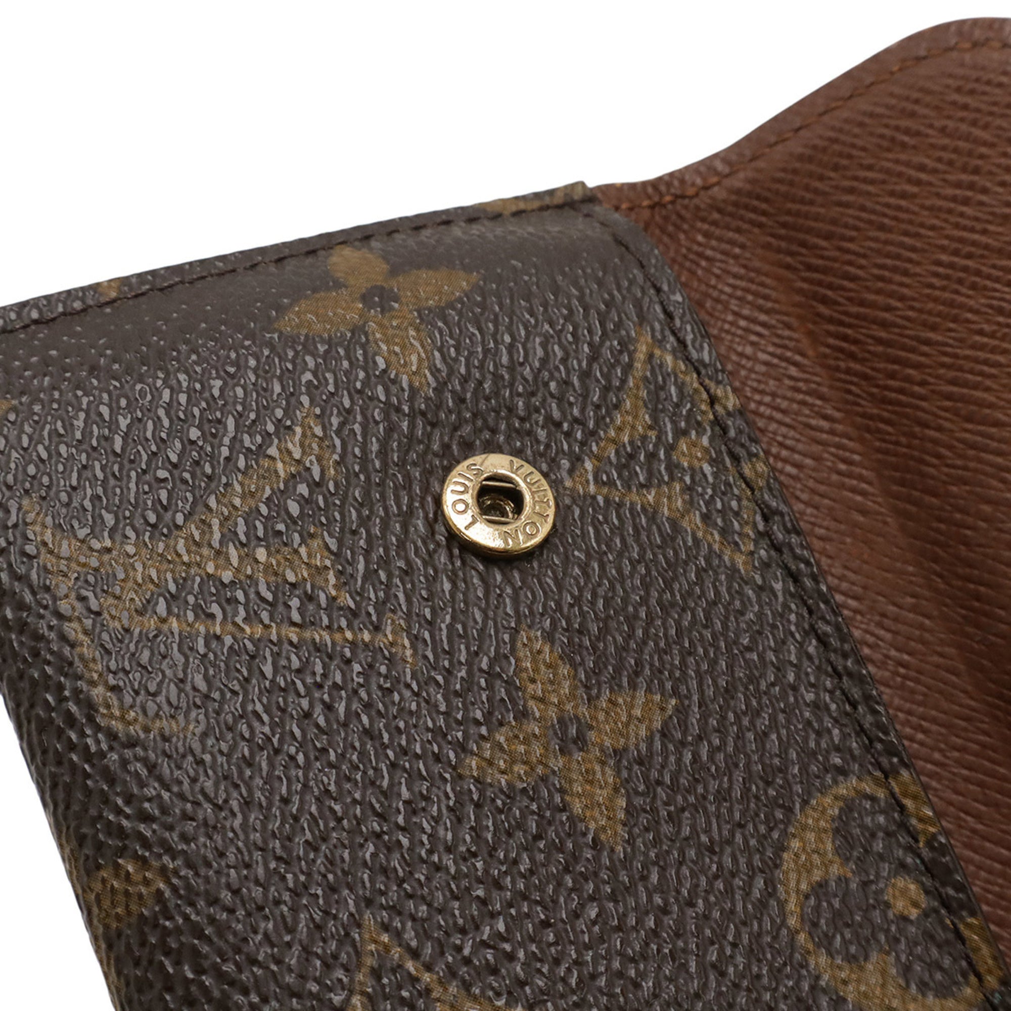 Louis Vuitton Brown Monogram Monogram Coin Purse/Coin Case (Pre-Owned)