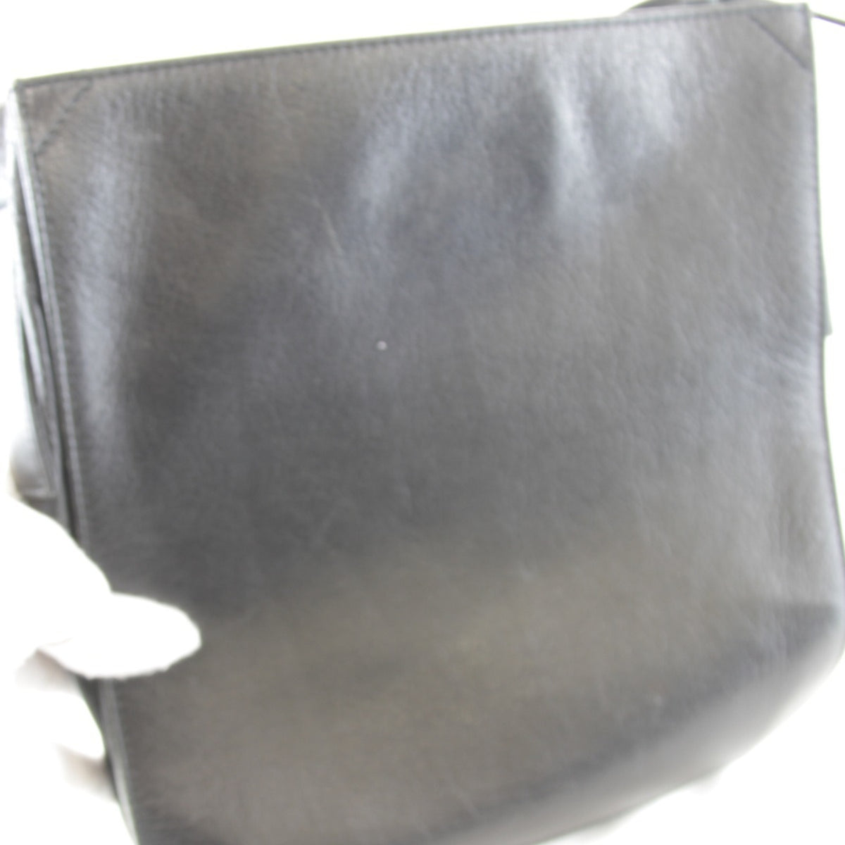 Givenchy Black Suede Leather Shoulder Bag (Pre-Owned)