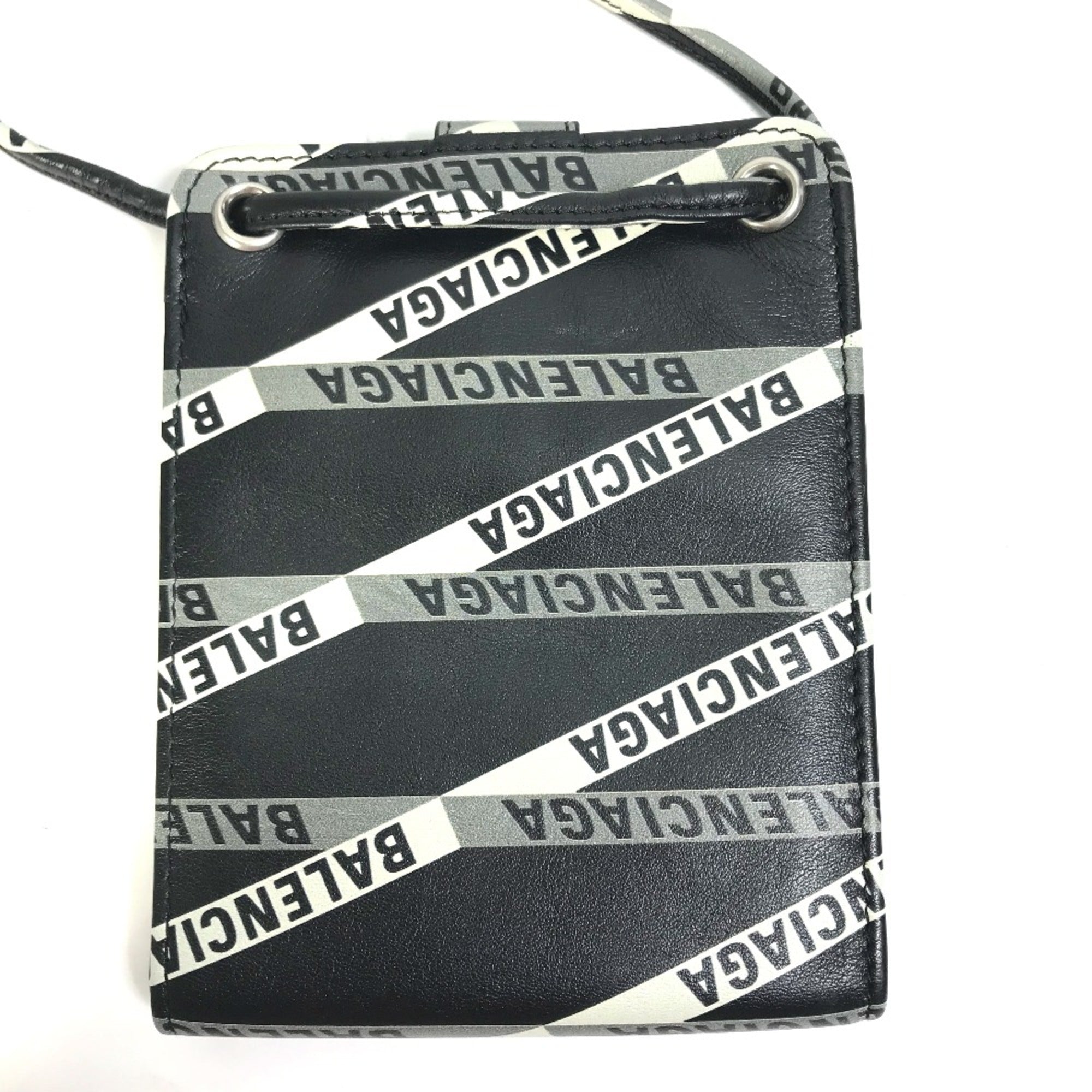 Balenciaga Black Leather Shoulder Bag (Pre-Owned)