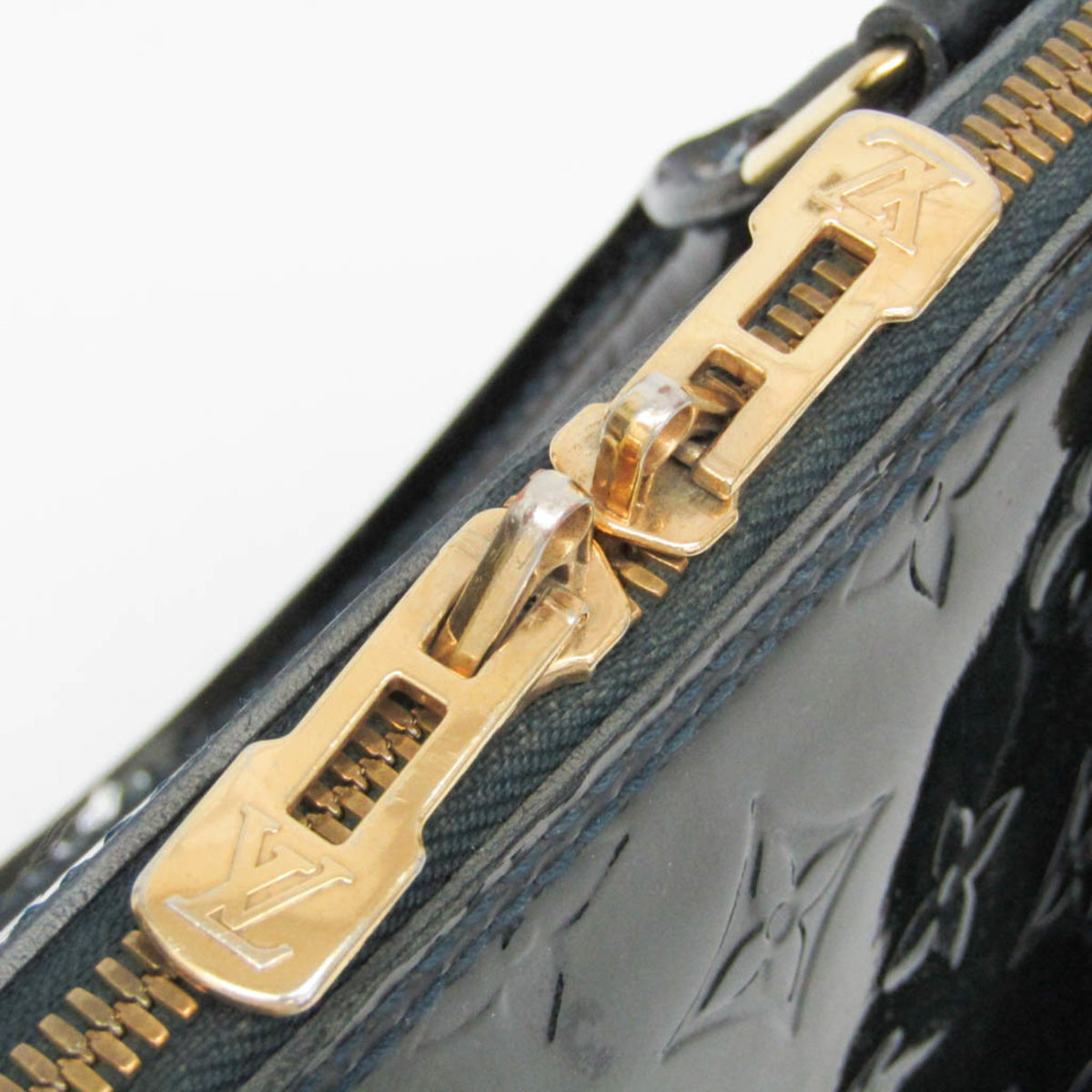 Louis Vuitton Monogram Vernis Blue Nuit Monogram Vernis Handbag (Pre-Owned)