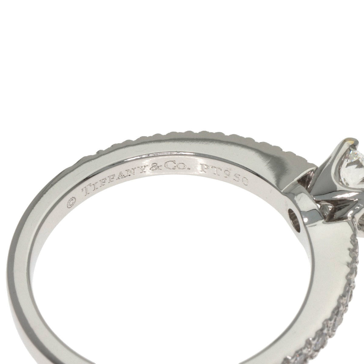 Tiffany Platinum 950 Band Ring (Pre-Owned)