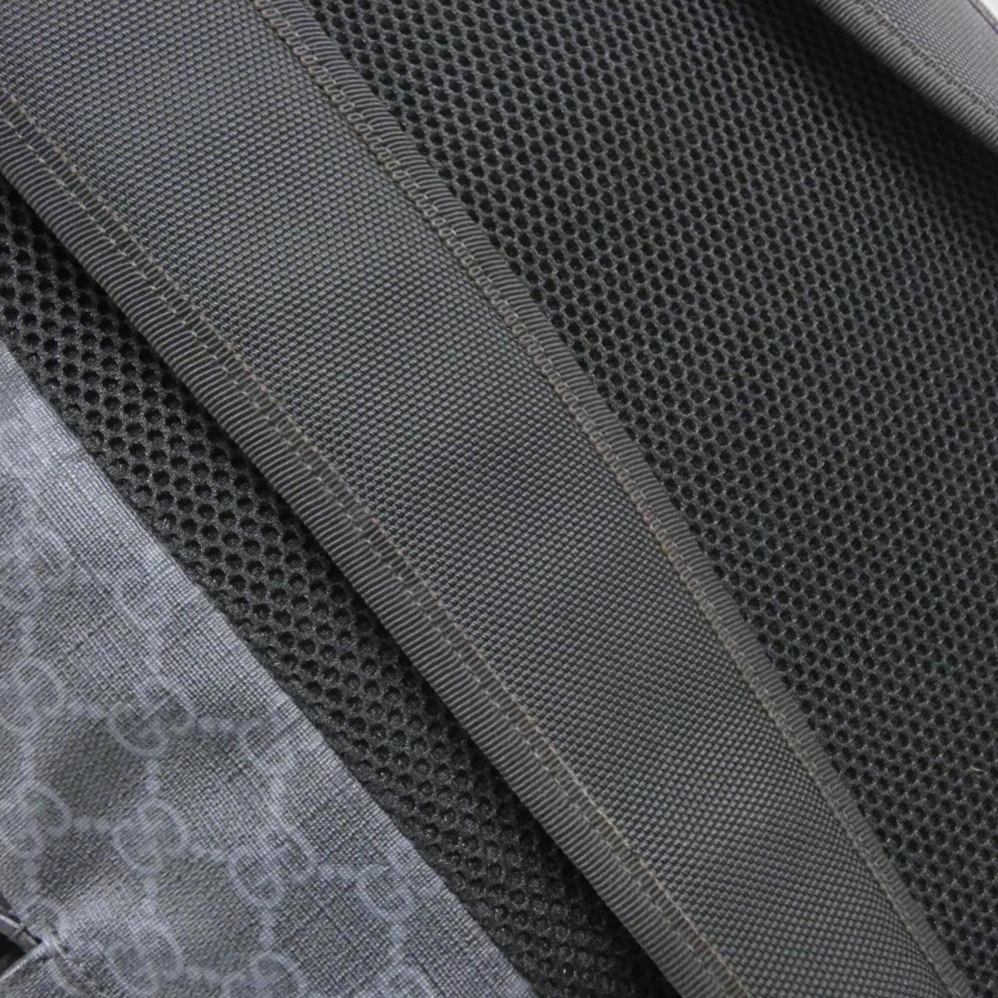 Gucci Black Gray Backpack (Pre-Owned)