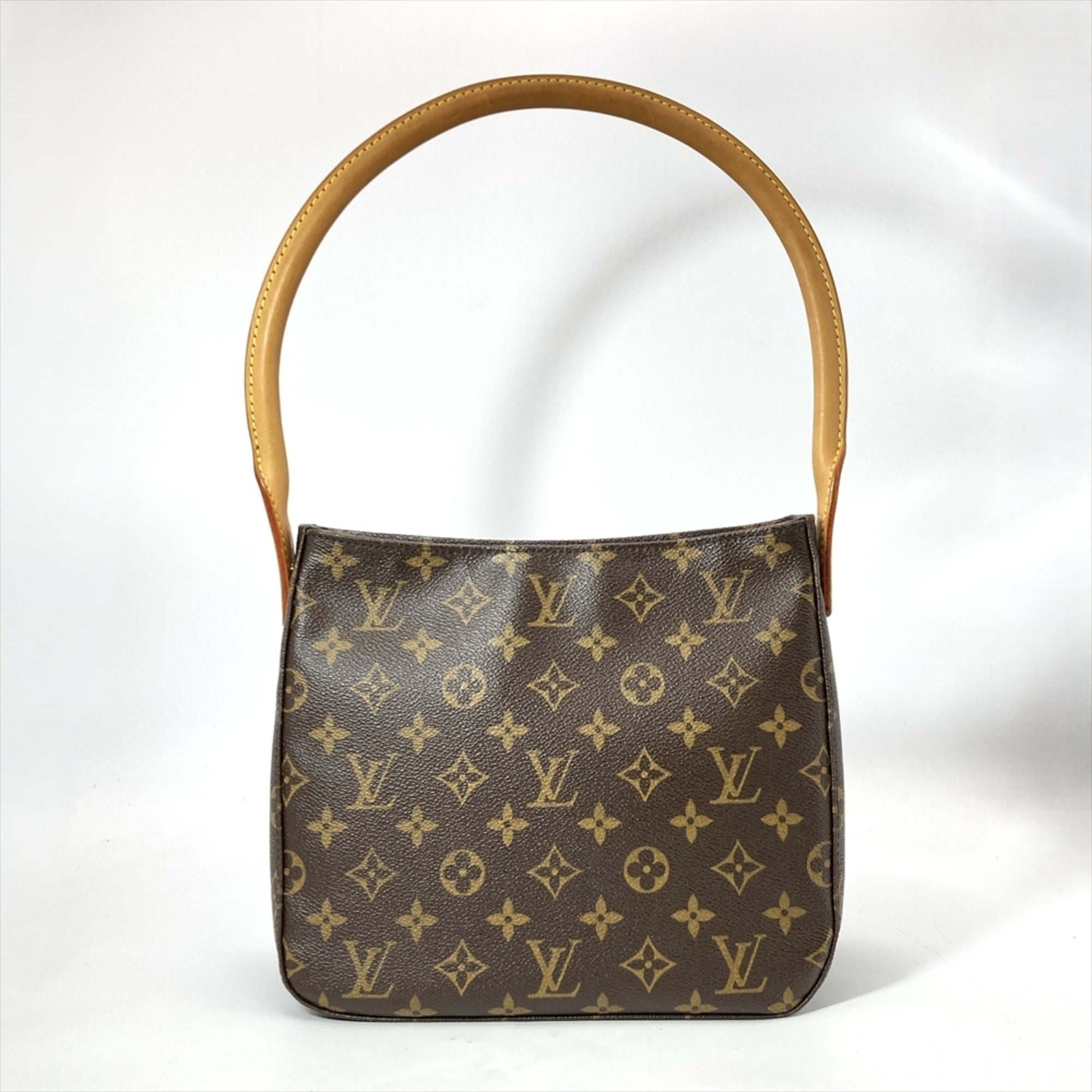 Louis Vuitton Brown Monogram Canvas Shoulder Bag (Pre-Owned)
