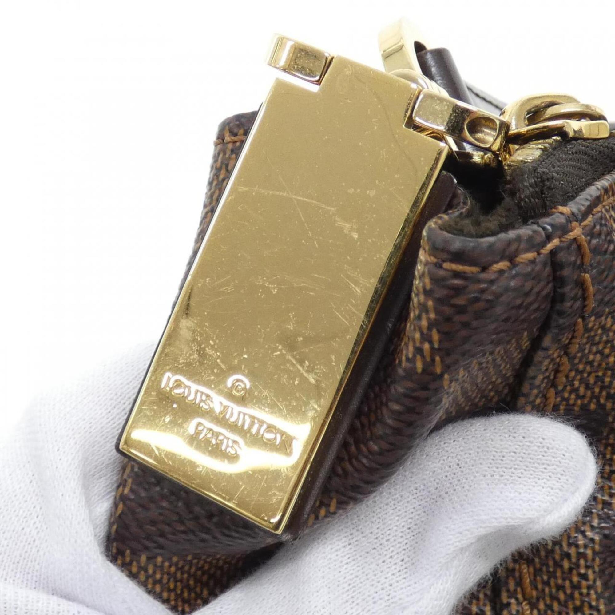 Louis Vuitton Damier Canvas Ebene Coated Canvas Shoulder Bag (Pre-Owned)