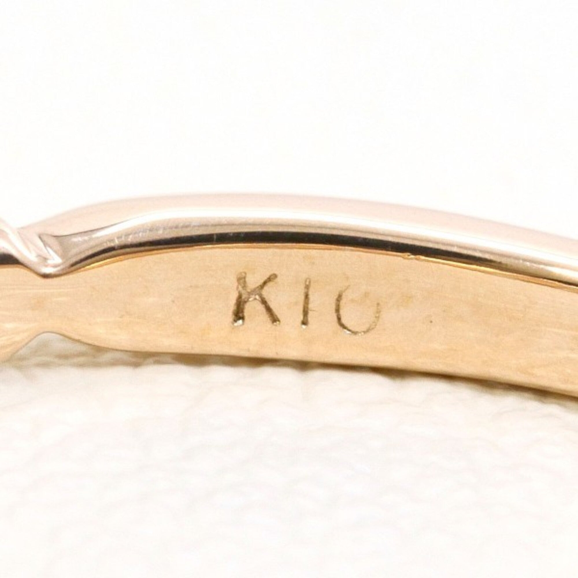 Kumikyoku Pink Gold Pink Gold (10K) Band Ring (Pre-Owned)