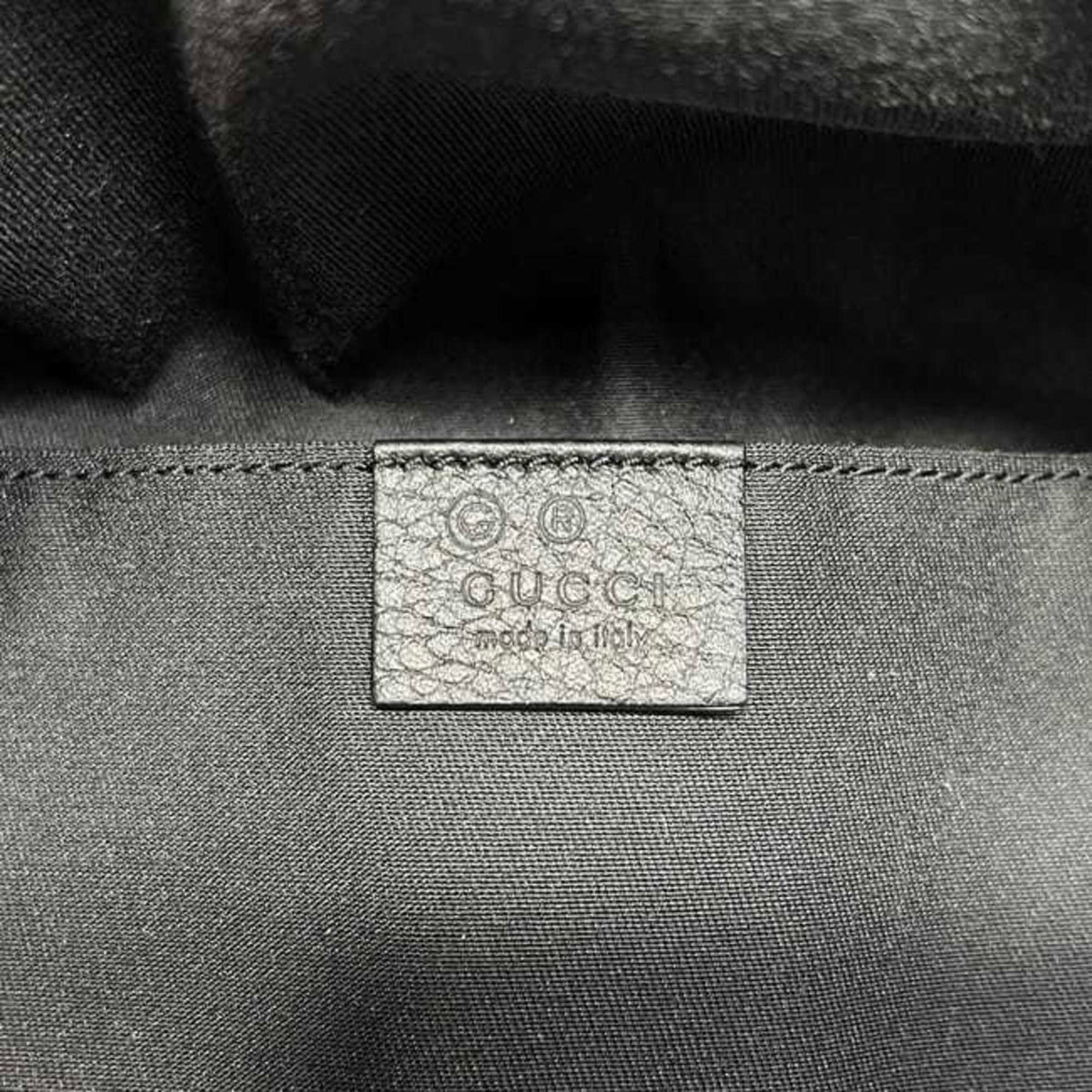 Gucci Black Nylon Fanny Pack Sling Bag (Pre-Owned)
