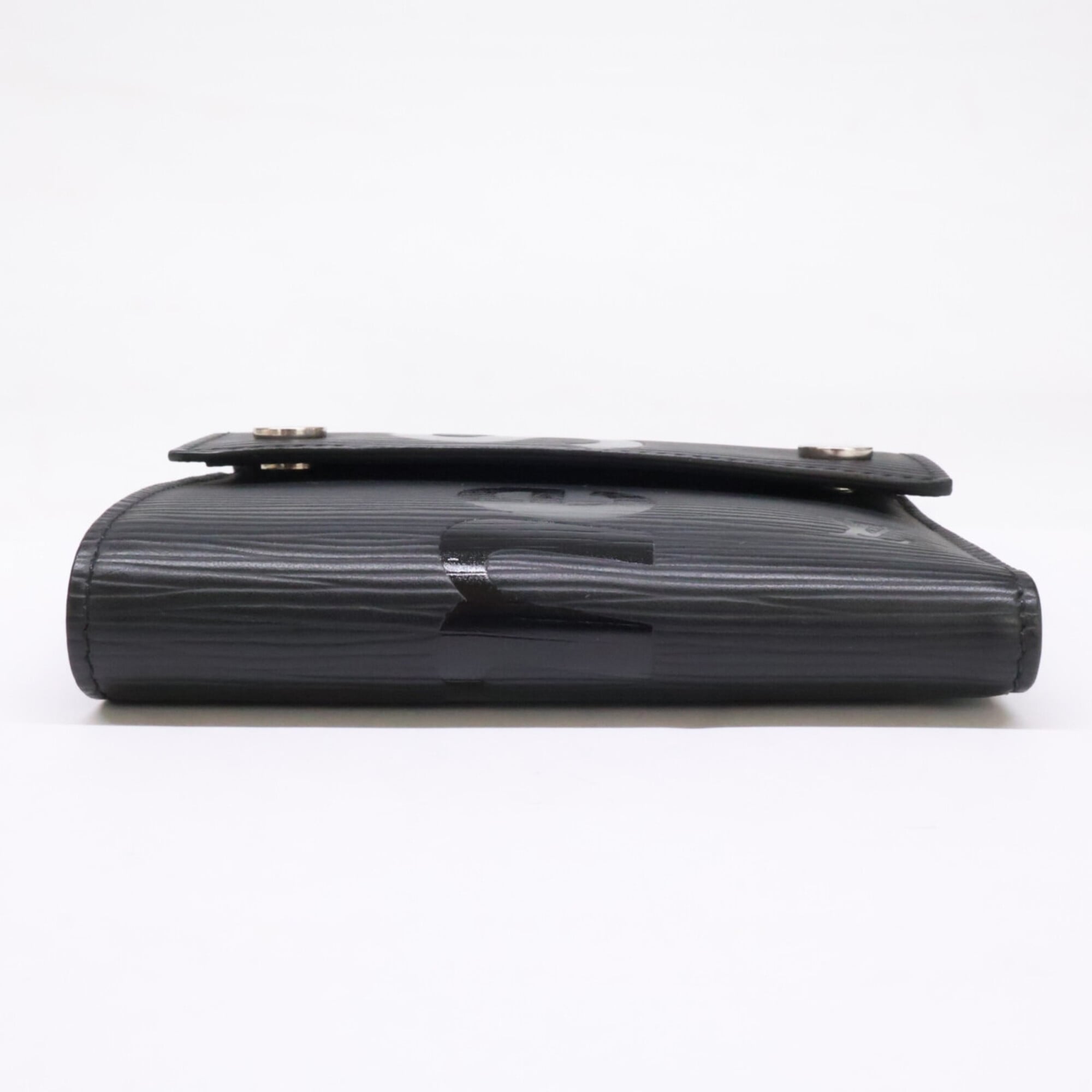 Louis Vuitton Black Epi Leather Chain/Shoulder Wallet (Pre-Owned)