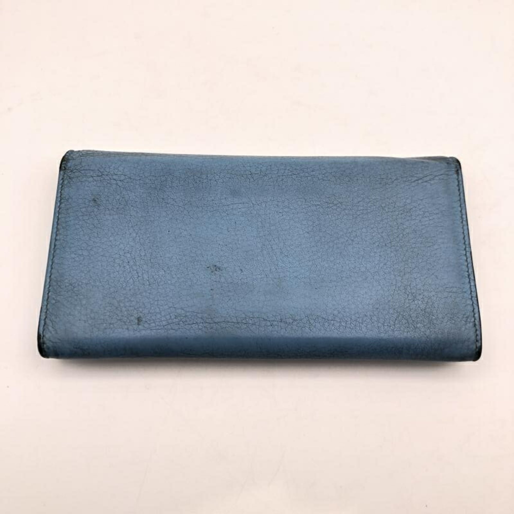 Balenciaga Light Blue Long Wallet (Bi-Fold) (Pre-Owned)
