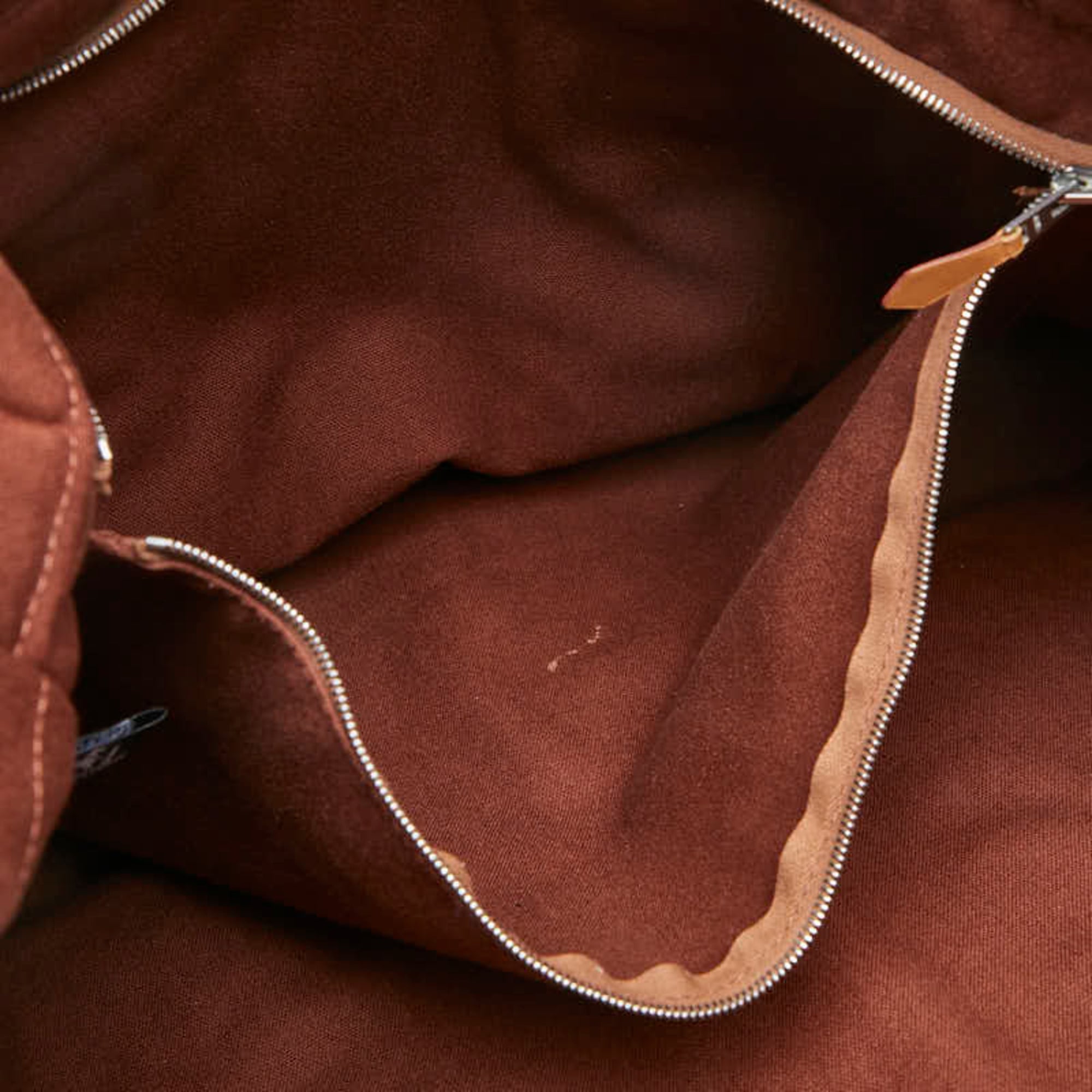 Hermes Brown Canvas Tote Bag (Pre-Owned)