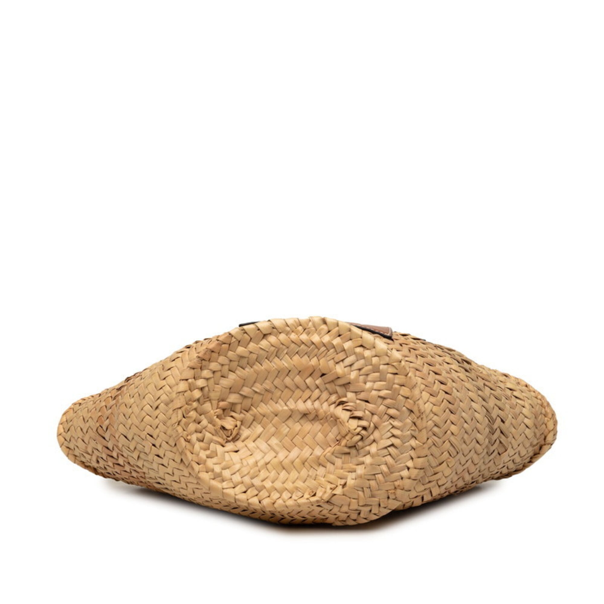 Loewe Beige Brown Raffia Handbag (Pre-Owned)