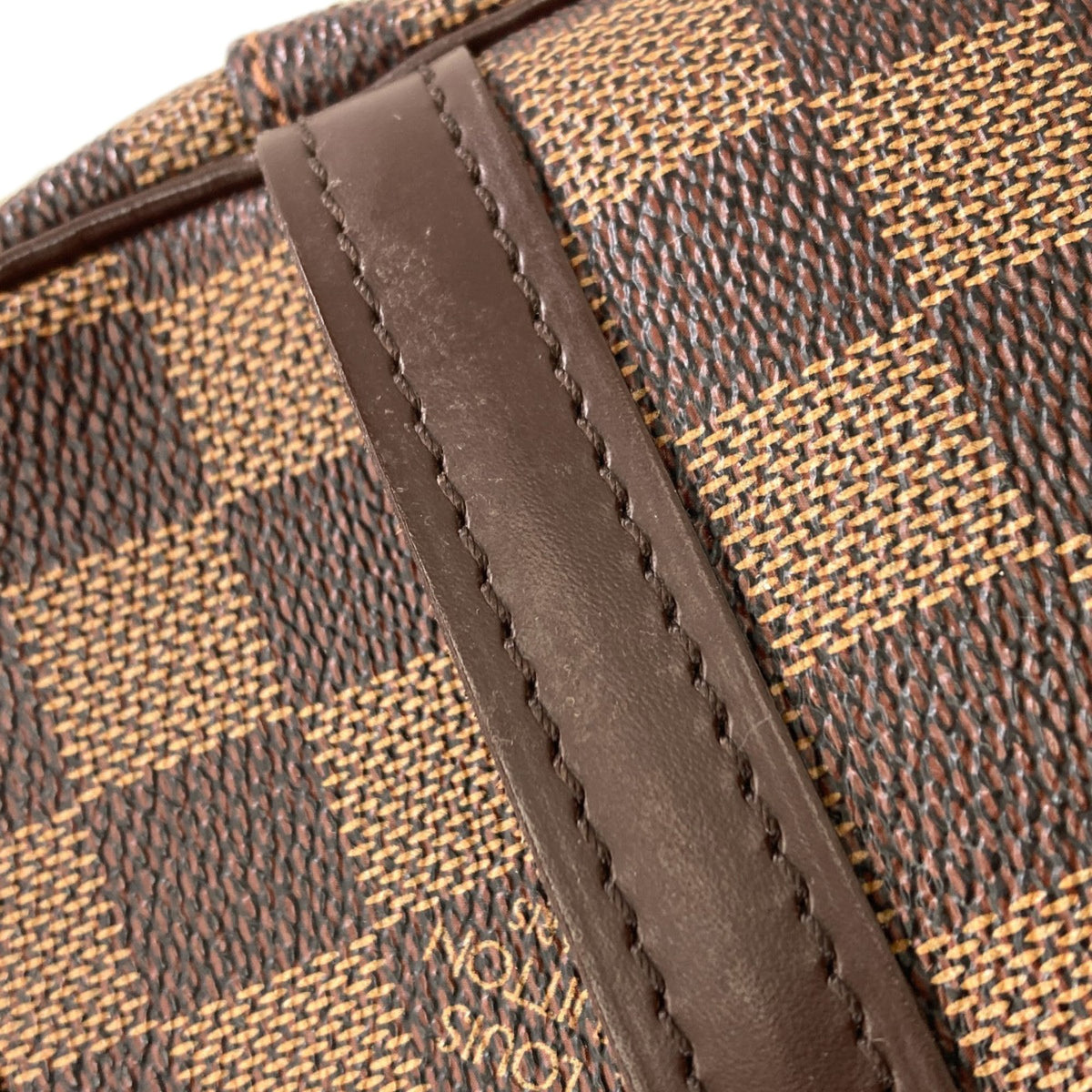 Louis Vuitton Damier Canvas Ebene Damier Canvas Shoulder Bag (Pre-Owned)
