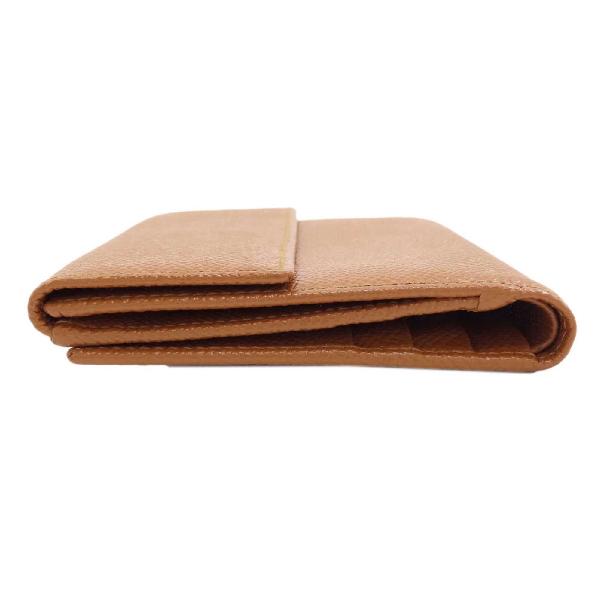 Bvlgari Brown Leather Wallet (Bi-Fold) (Pre-Owned)