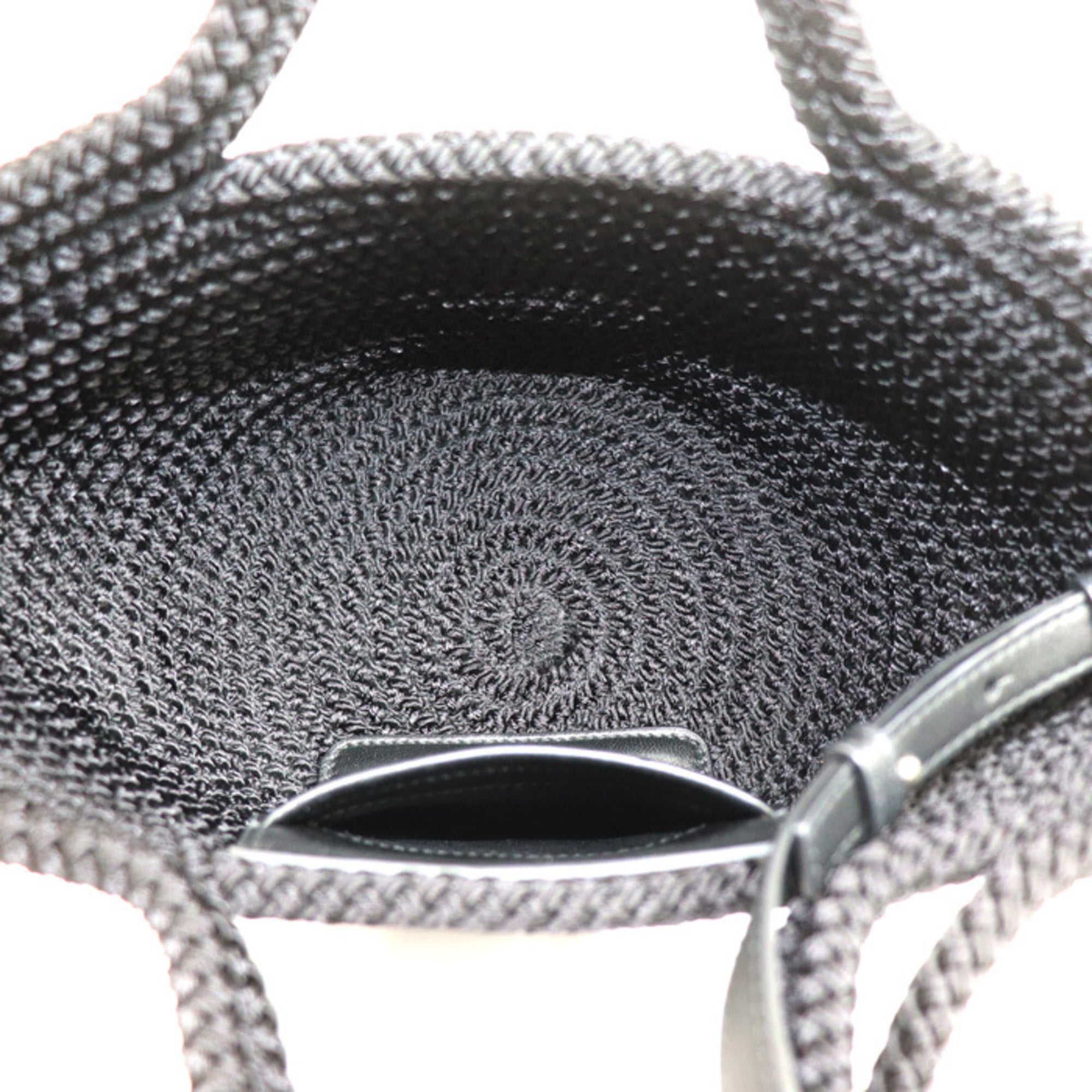 Balenciaga Black Nylon Leather Shoulder Bag (Pre-Owned)