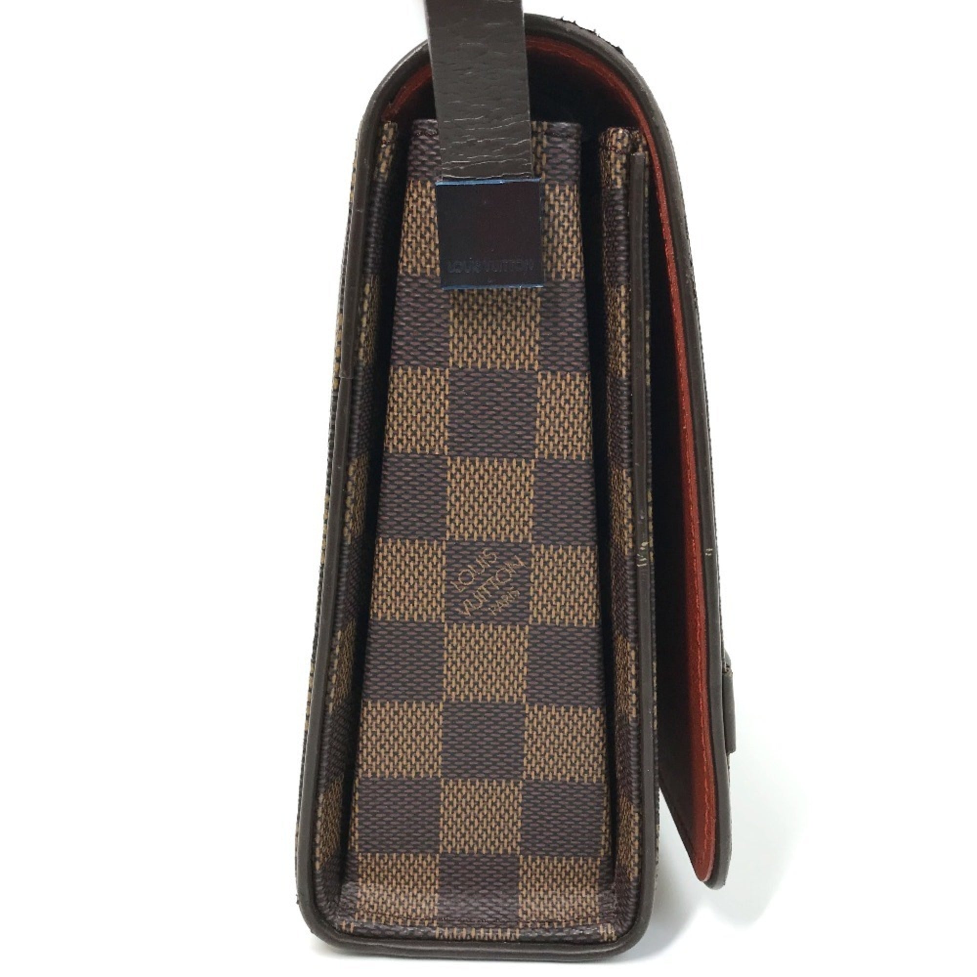 Louis Vuitton Brown Ebene Damier Canvas Shoulder Bag (Pre-Owned)