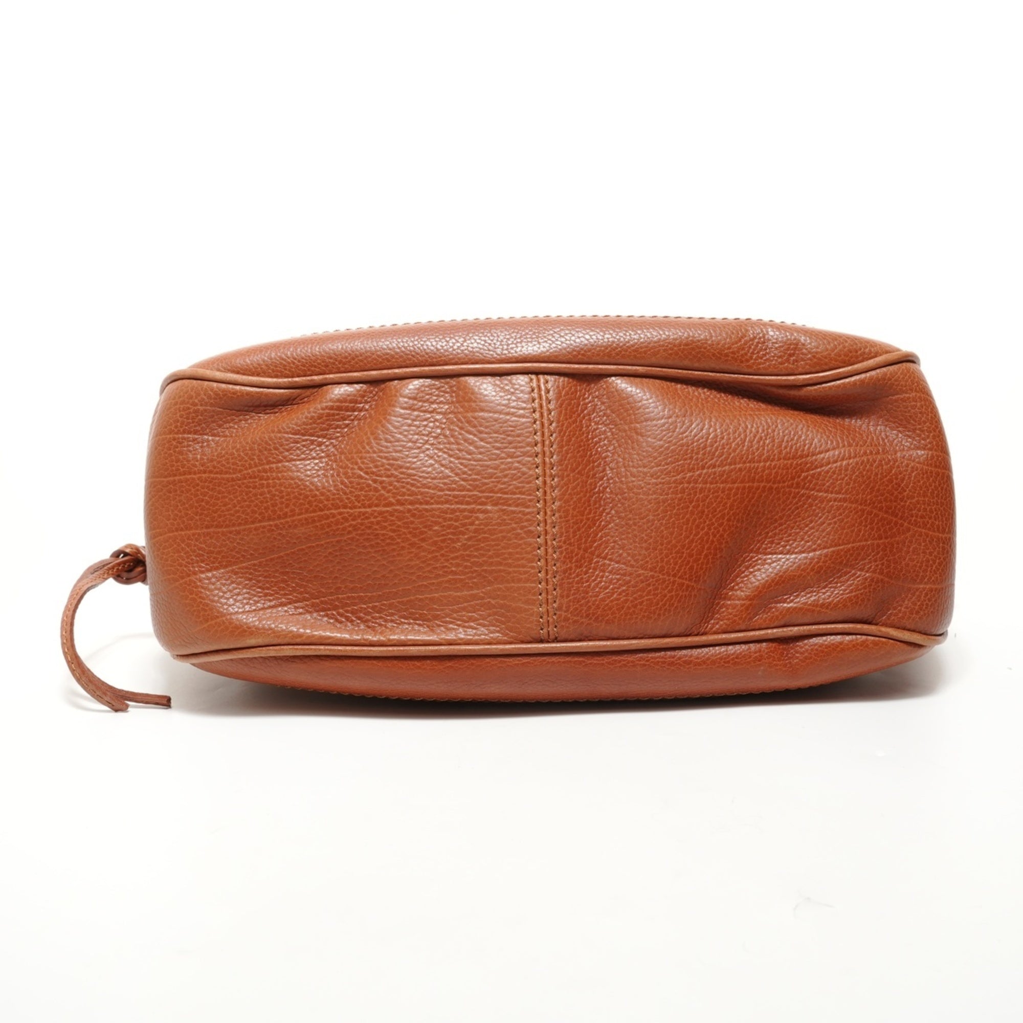 Celine Boogie Brown Leather Shoulder Bag (Pre-Owned)