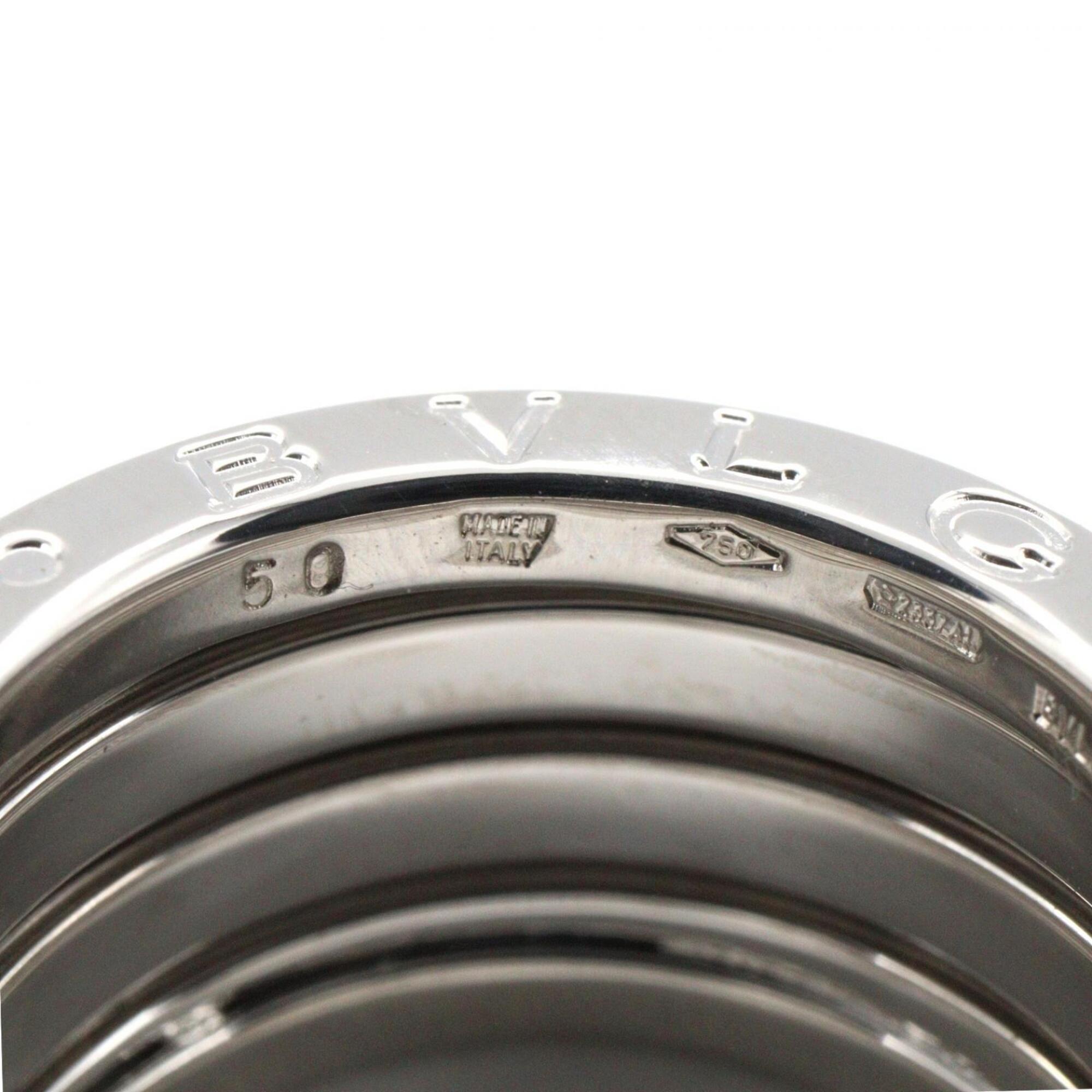 Bvlgari White Gold White Gold (18K) Band Ring (Pre-Owned)