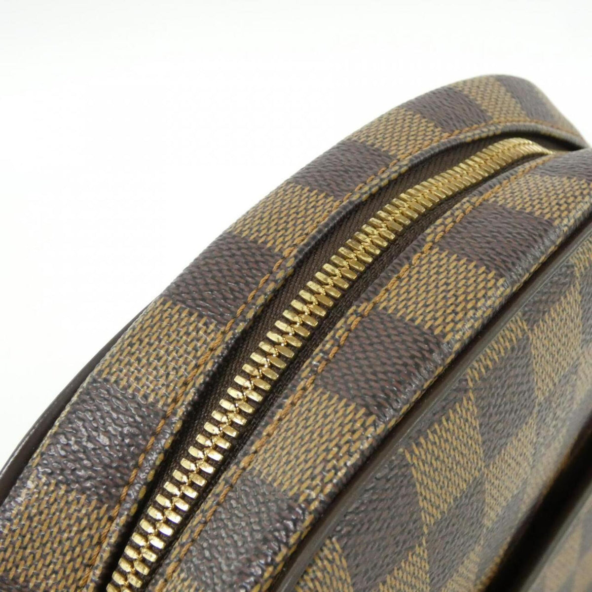 Louis Vuitton Ebene Coated Canvas Shoulder Bag (Pre-Owned)