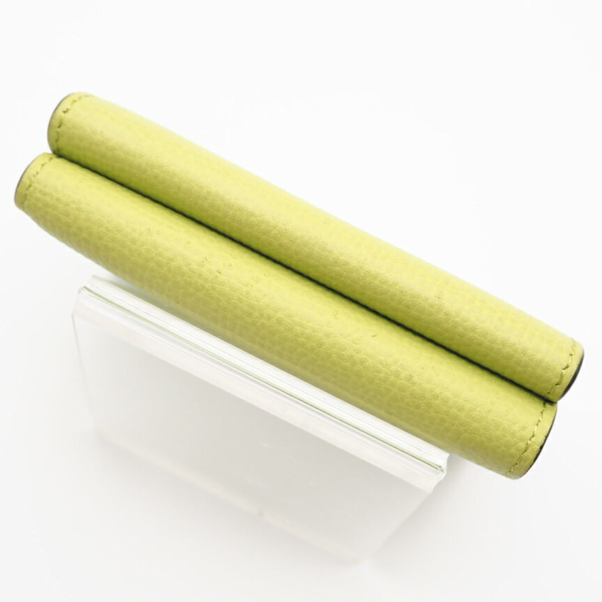 Loewe Green Leather Wallet (Tri-Fold) (Pre-Owned)