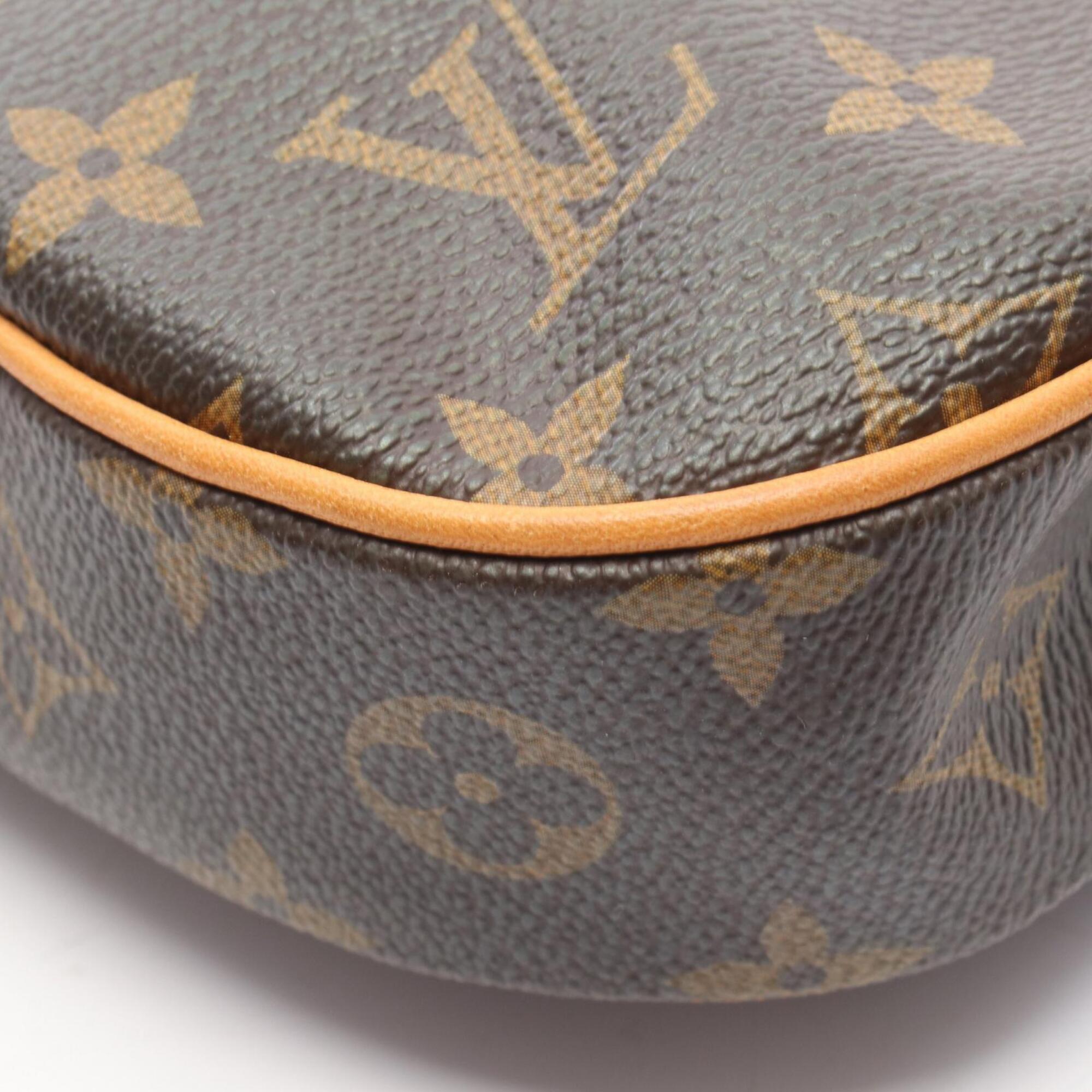 Louis Vuitton Brown Monogram Coated Canvas Handbag Shoulder Bag (Pre-Owned)