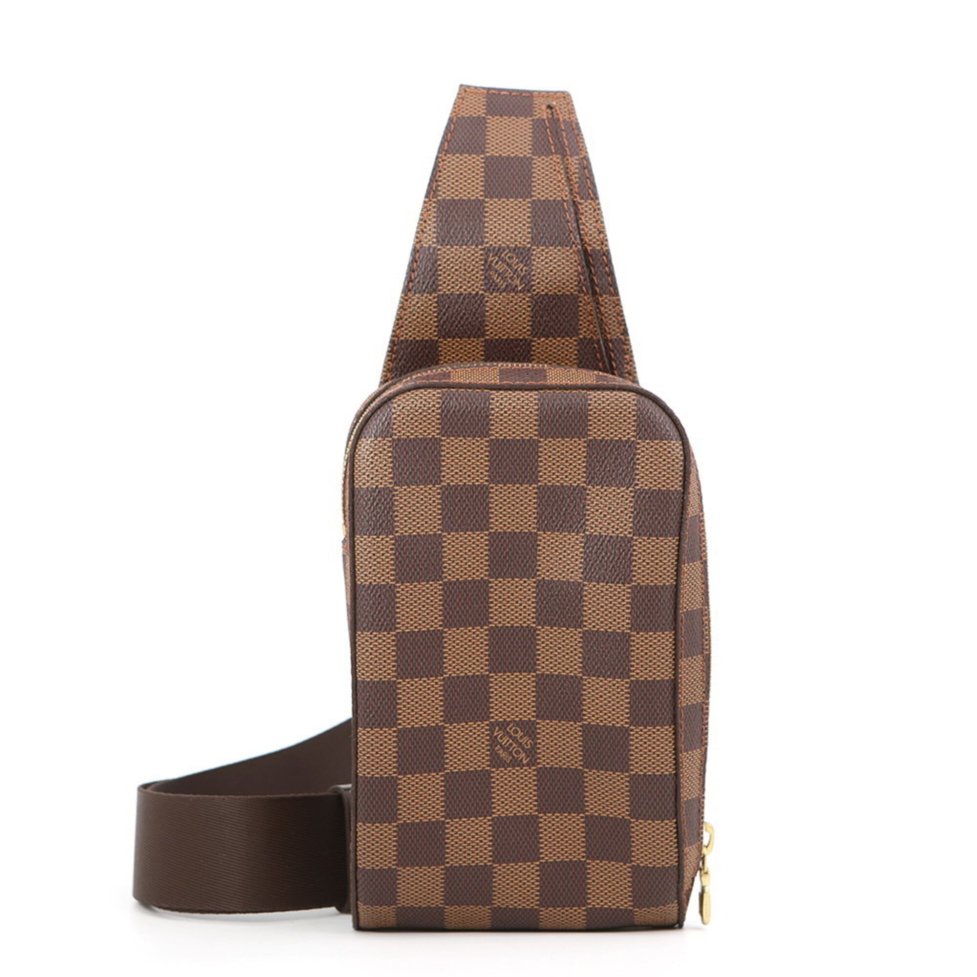Louis Vuitton Damier Brown Damier Canvas Ebene Shoulder Bag Sling Bag (Pre-Owned)
