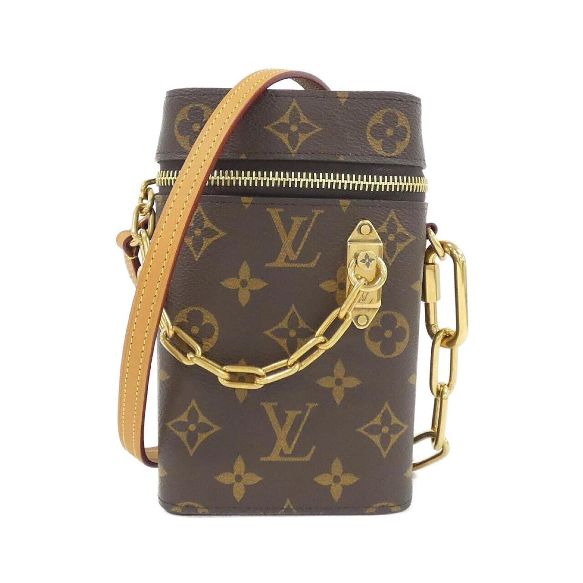 Louis Vuitton Marron Coated Canvas Handbag (Pre-Owned)