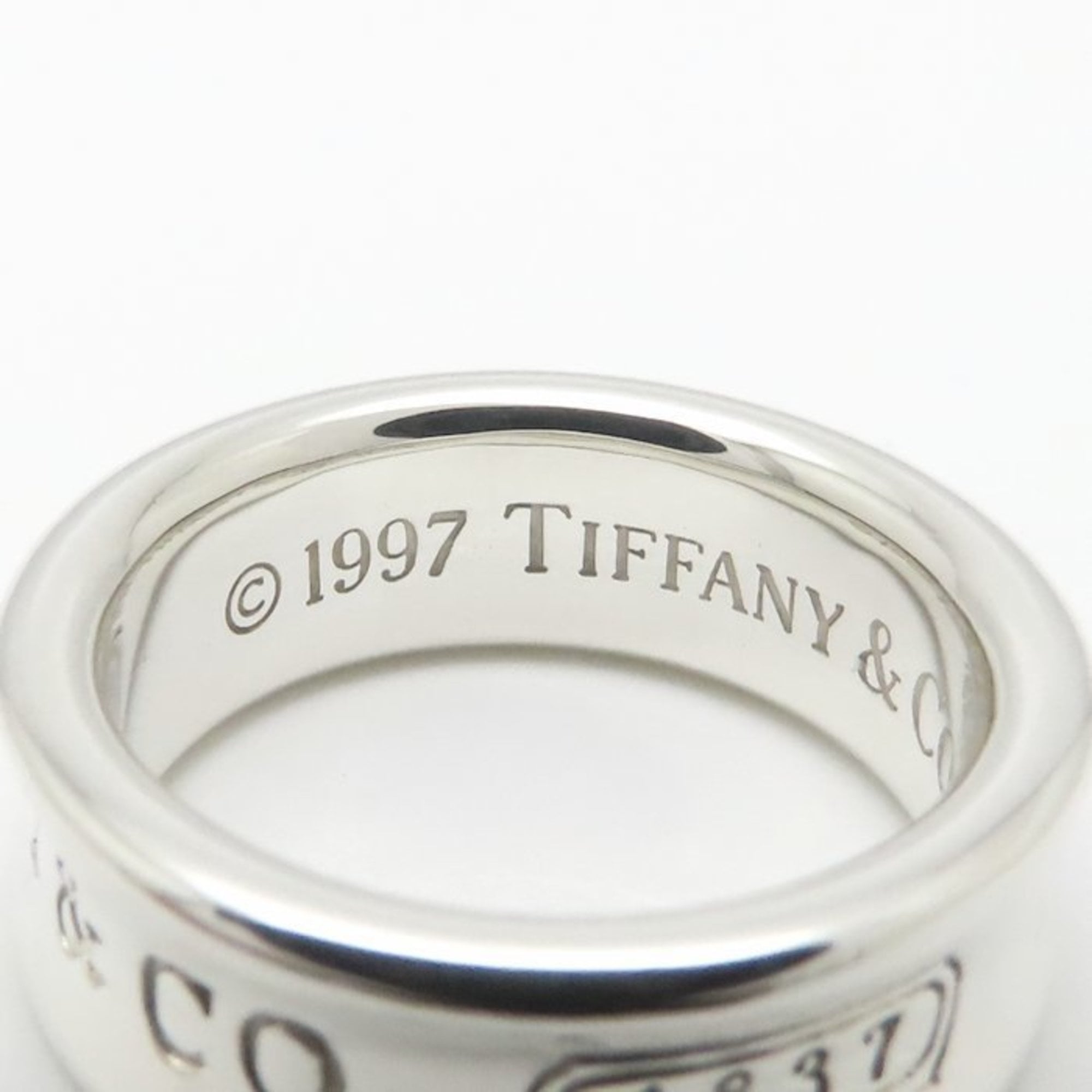 Tiffany Silver Silver 925 Band Ring (Pre-Owned)