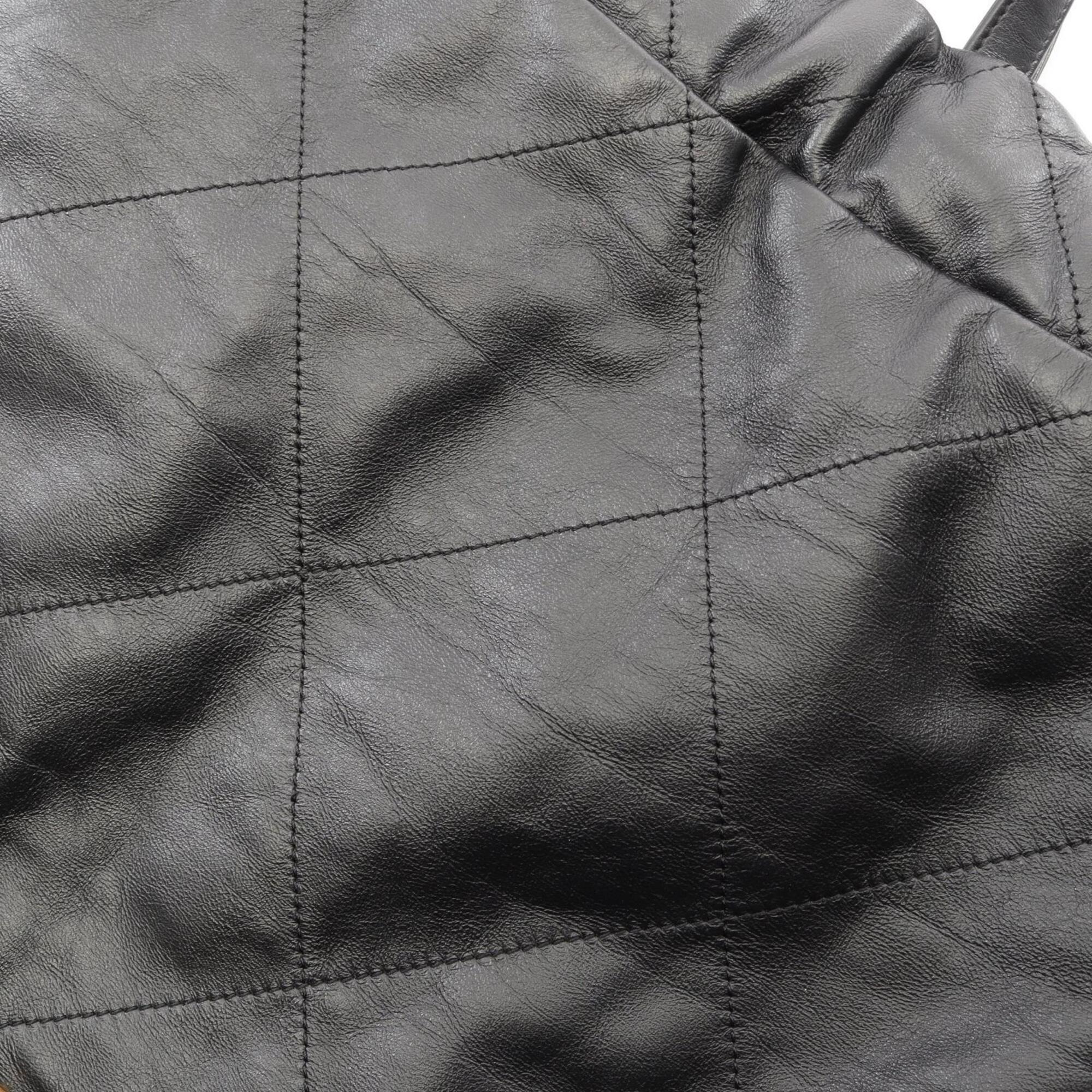 Chanel Black Leather Backpack (Pre-Owned)
