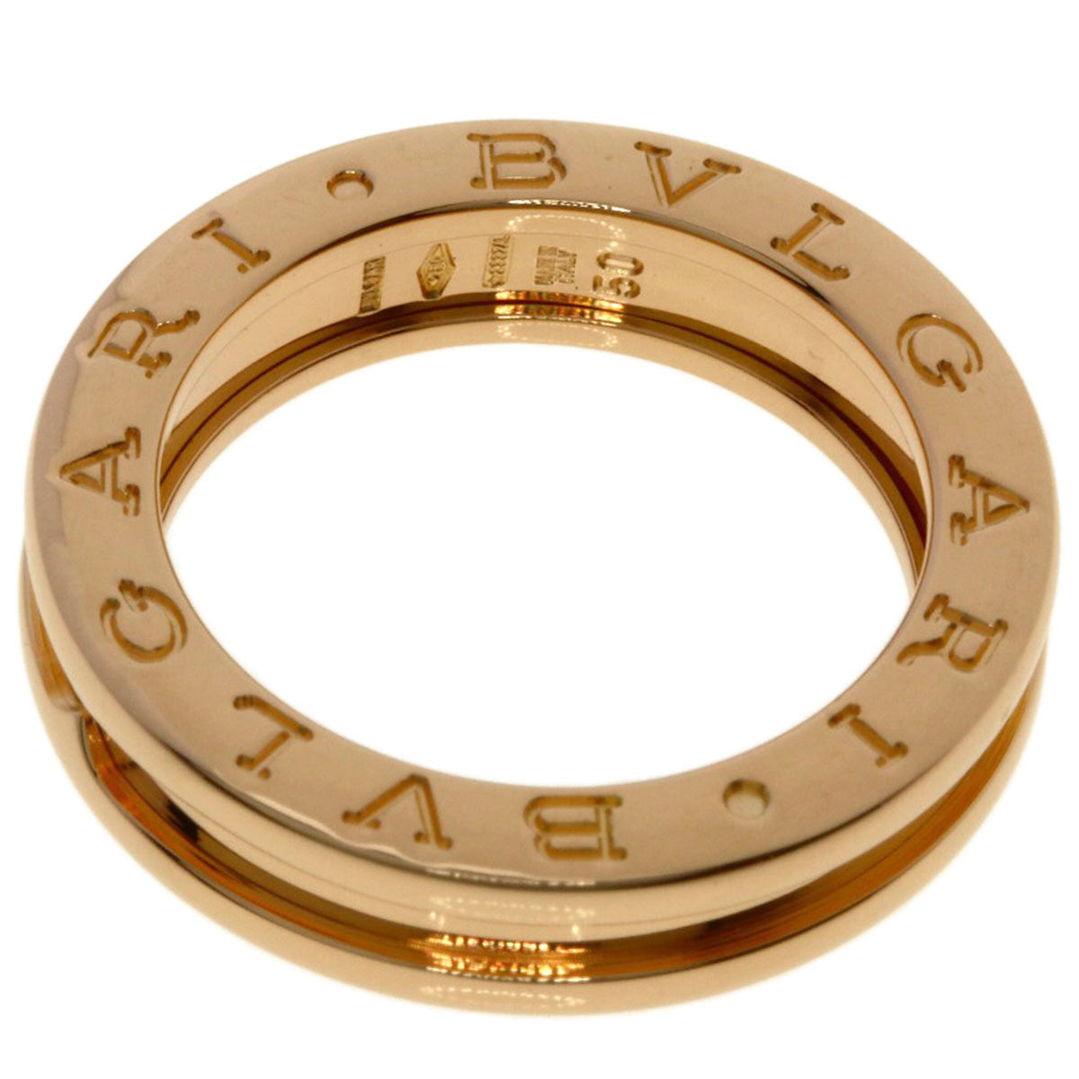 Bvlgari B.Zero1 Pink Gold (18K) Band Ring (Pre-Owned)