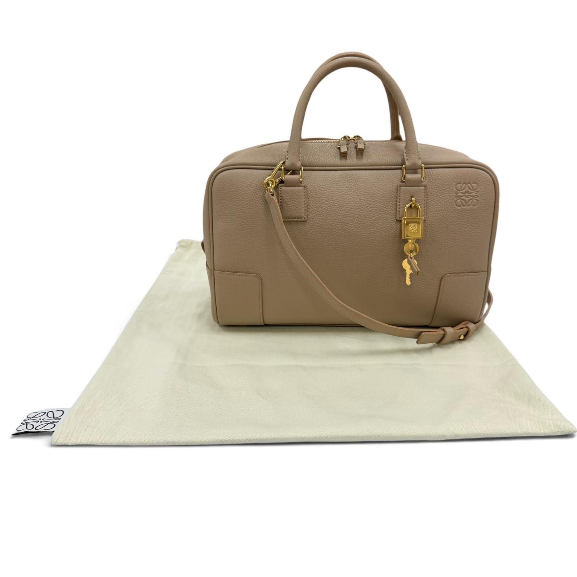 Loewe Beige Handbag Shoulder Bag (Pre-Owned)